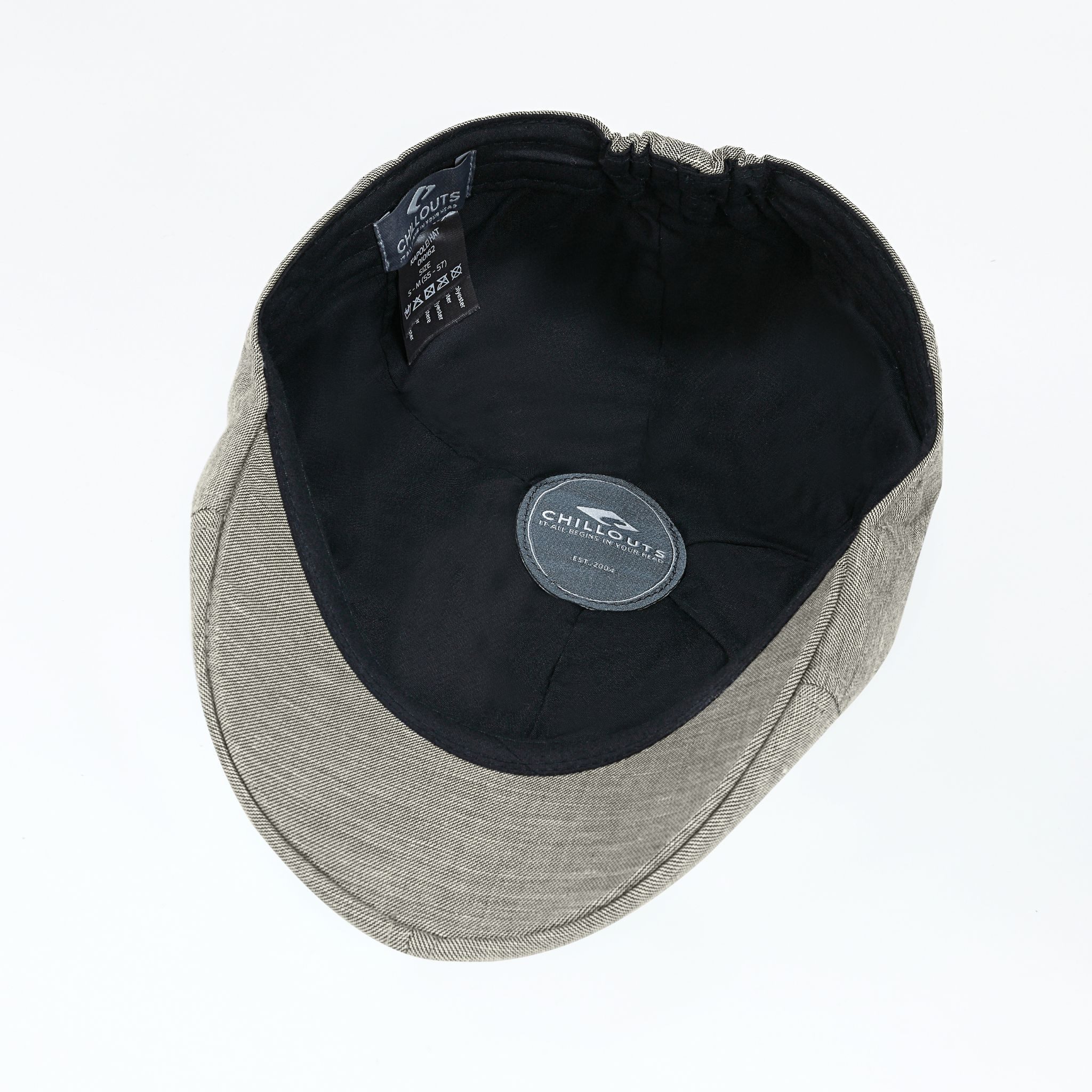 chillouts Flat cap Kapolei Hoed met elastisch binnenband