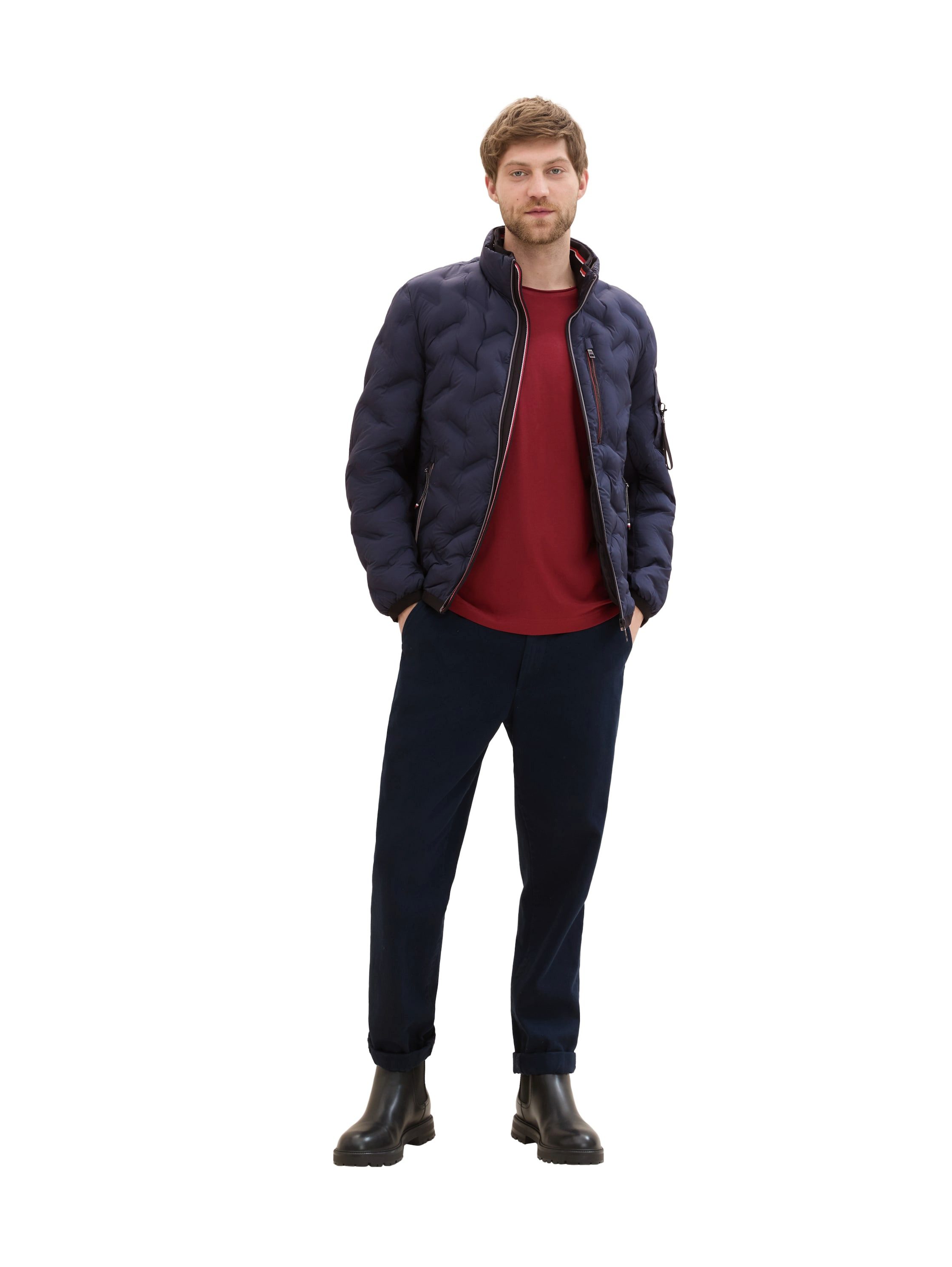 Tom Tailor Hybride jas met afneembare capuchon
