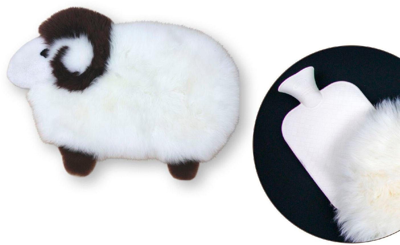 Heitmann Felle Vachtvloerkleed Sheep Vloerkleed voor de kinderkamer, motief schaap, echte lamsvacht, kinderkamer