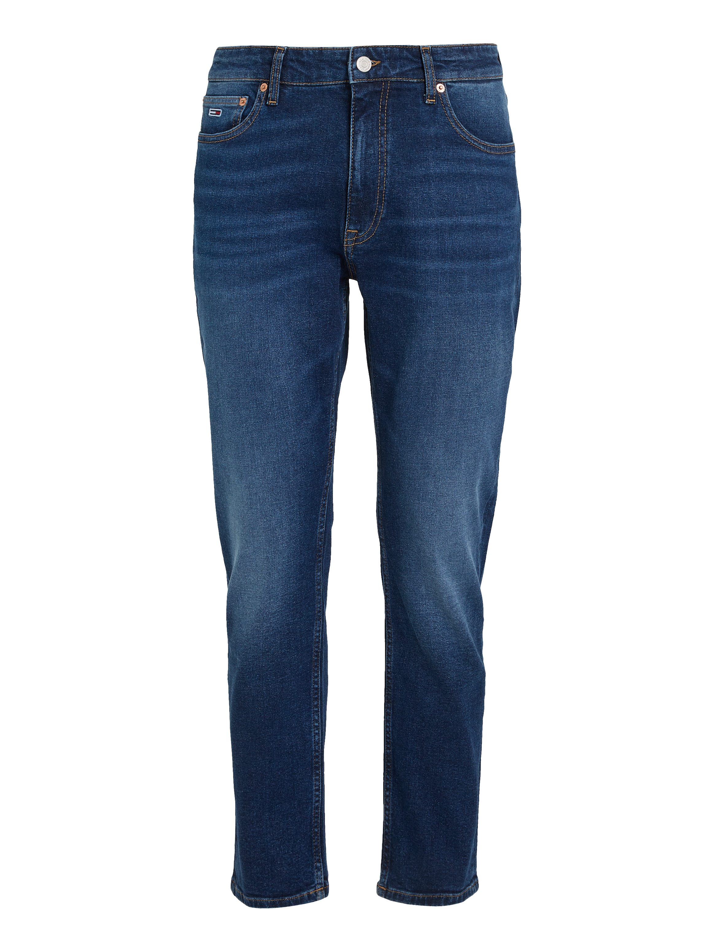 TOMMY JEANS Regular fit jeans DAD JEAN RGLR TPRD met gestempeld logo