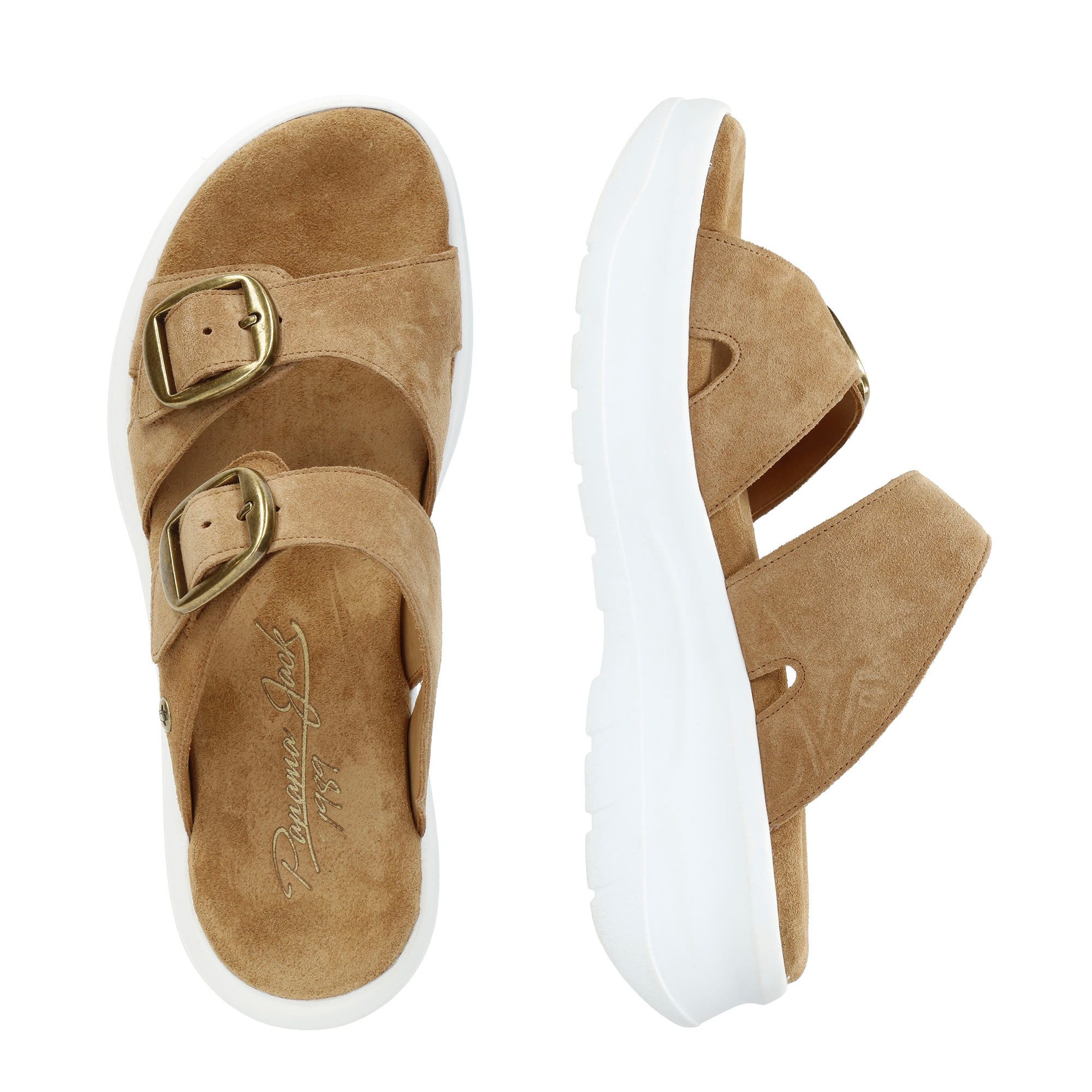 Panama Jack Slippers NAVIA Zomerschoen, strandschoen, huisschoen met zacht voetbed