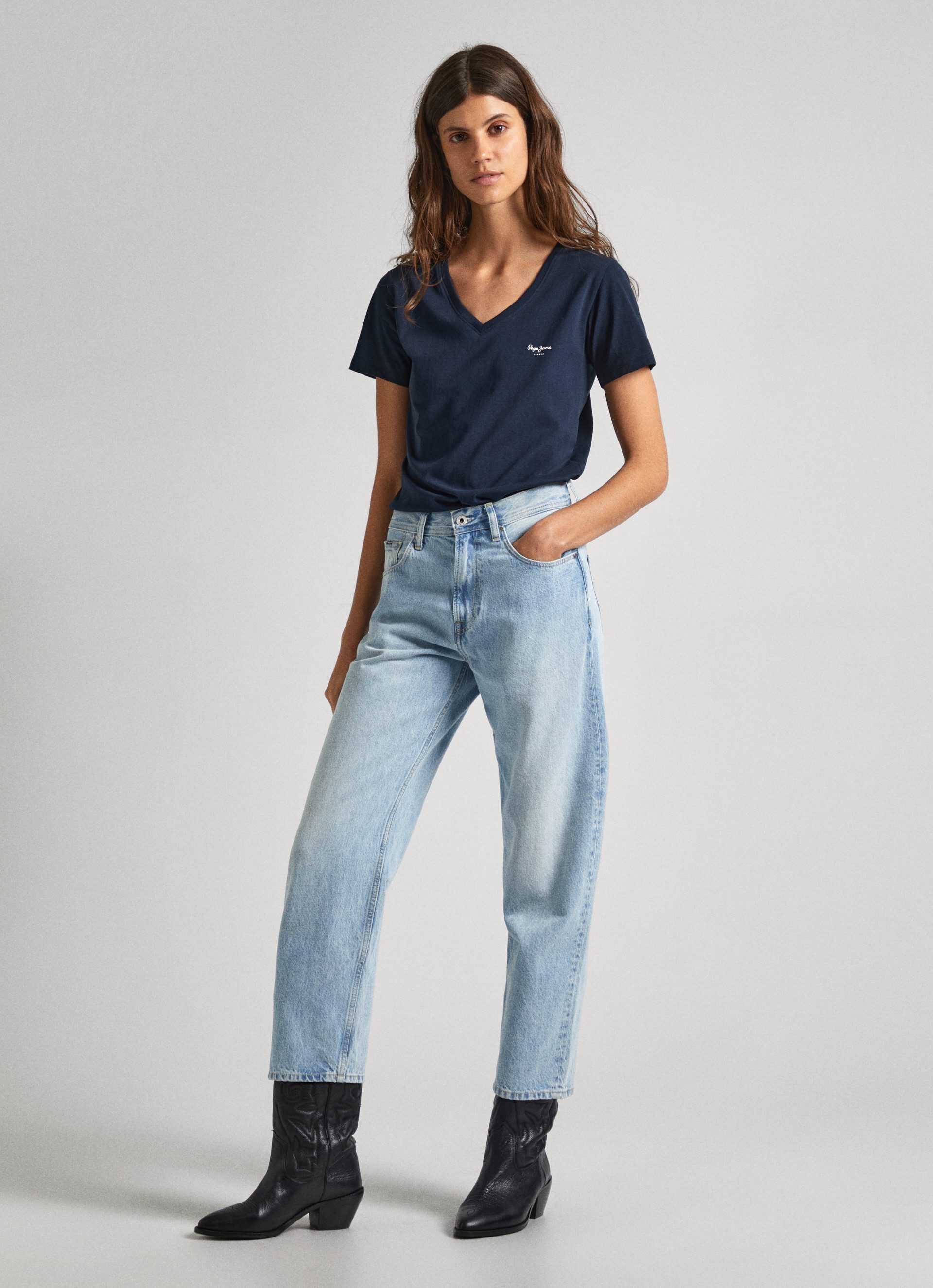 Pepe Jeans Shirt met V-hals LORETTE V-NECK