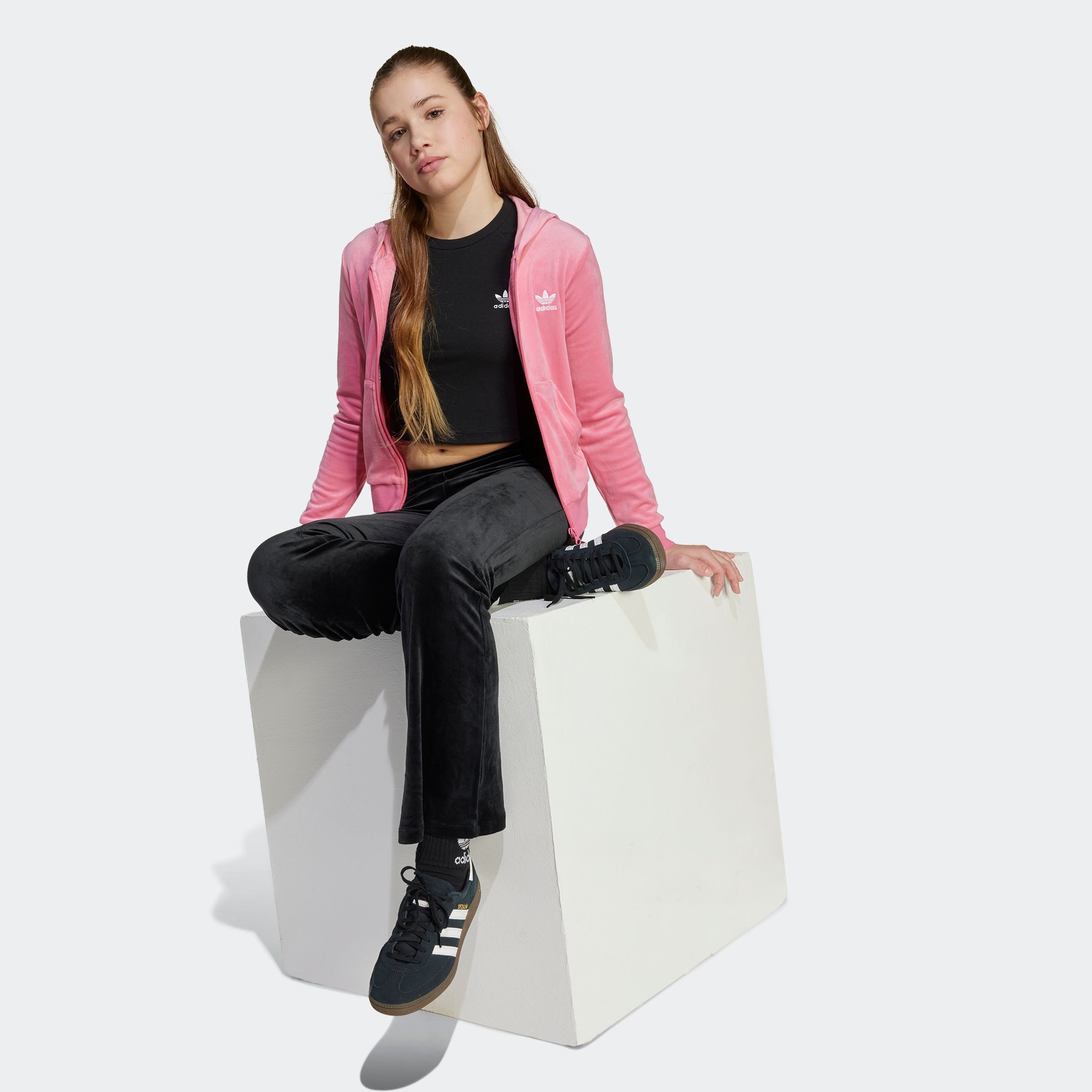 adidas Originals Sportbroek Velour Pants (1-delig)