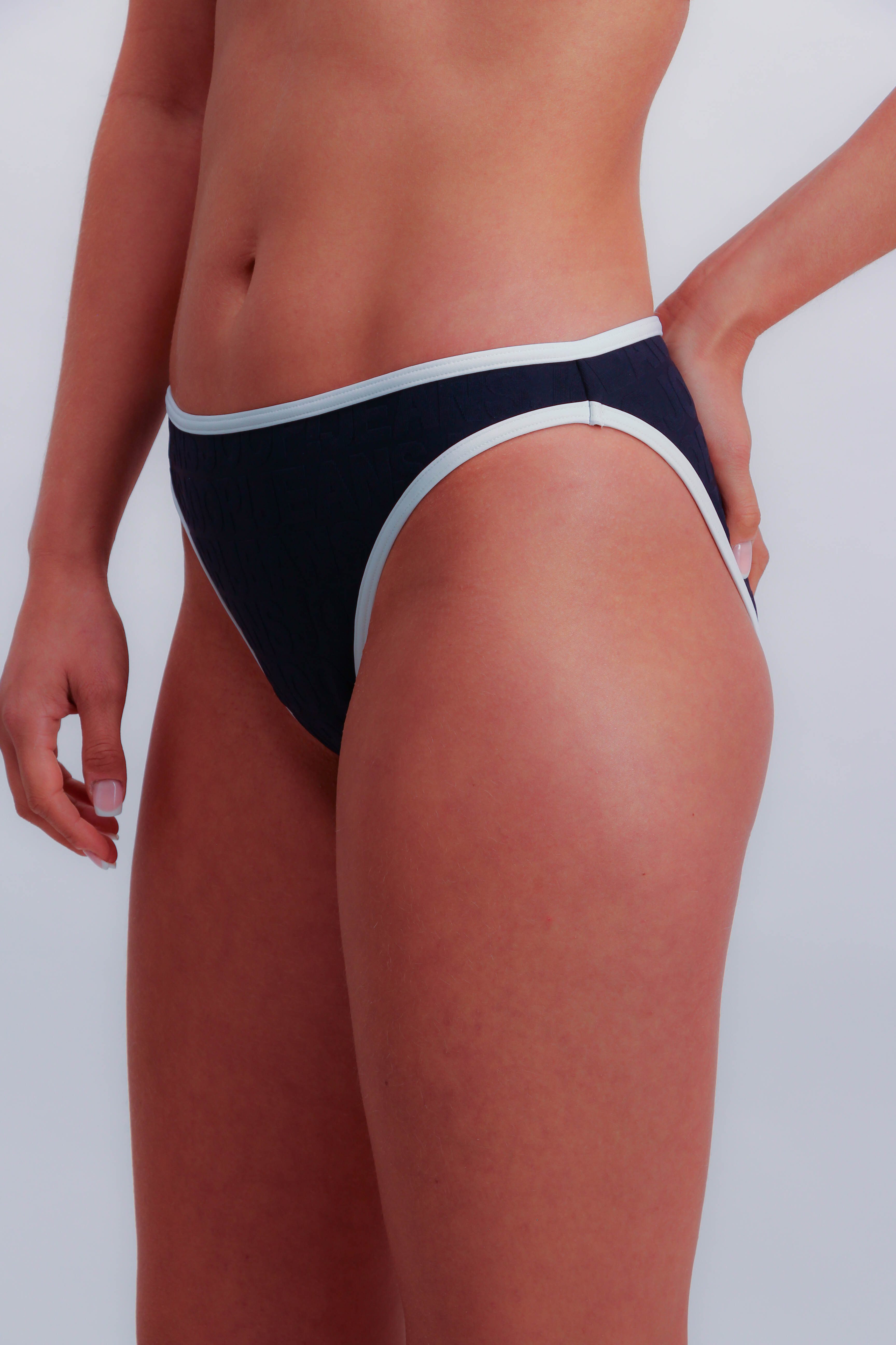 JOOP! Bikinibroekje JEANS! LOGOGRAM met logoprint in ton sur ton