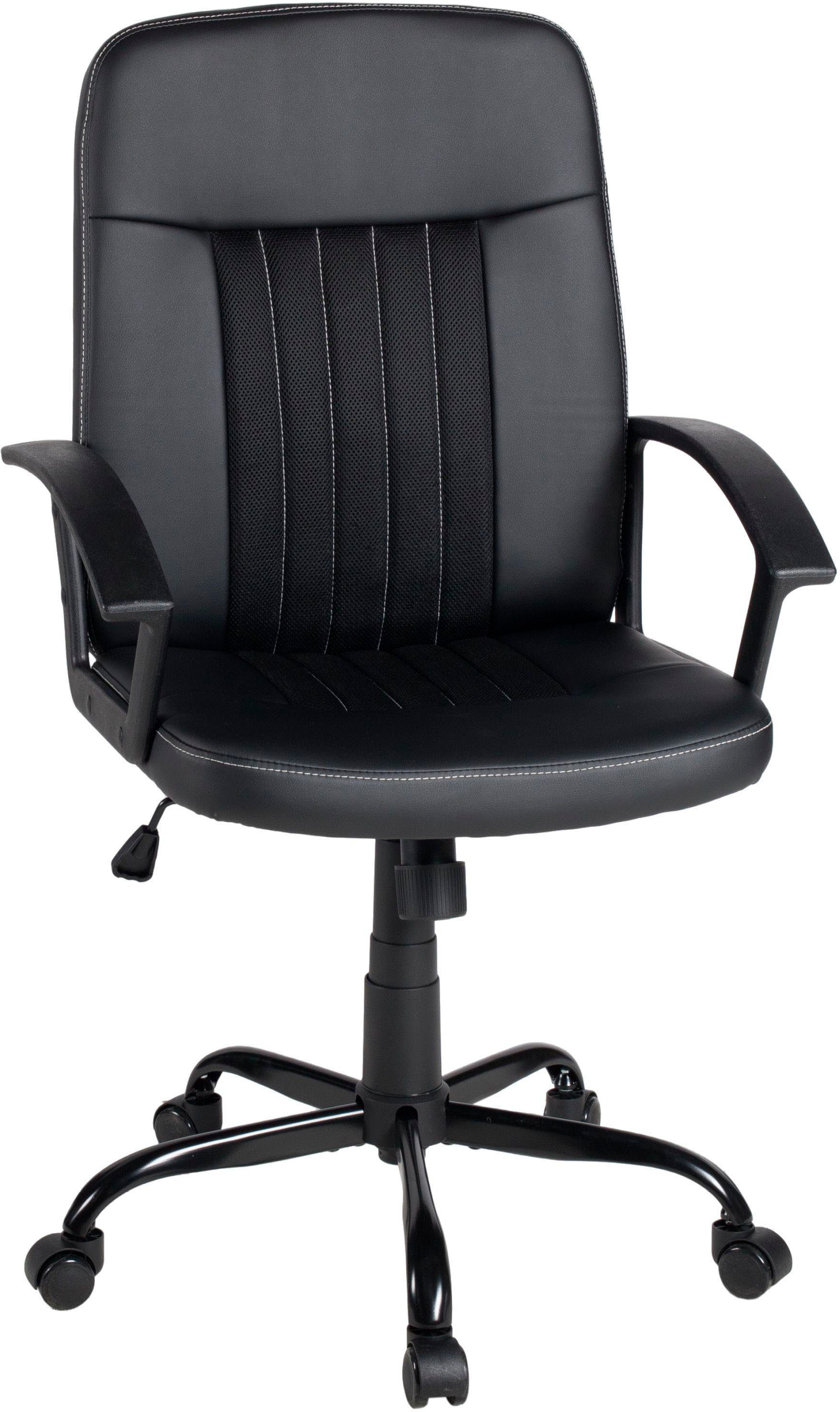 Duo Collection Draaistoel Joos bureaustoelen zwart