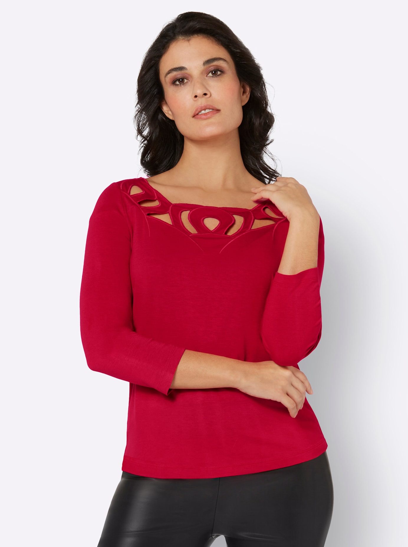 Creation L Shirt met 3/4 mouwen Shirt (1-delig)