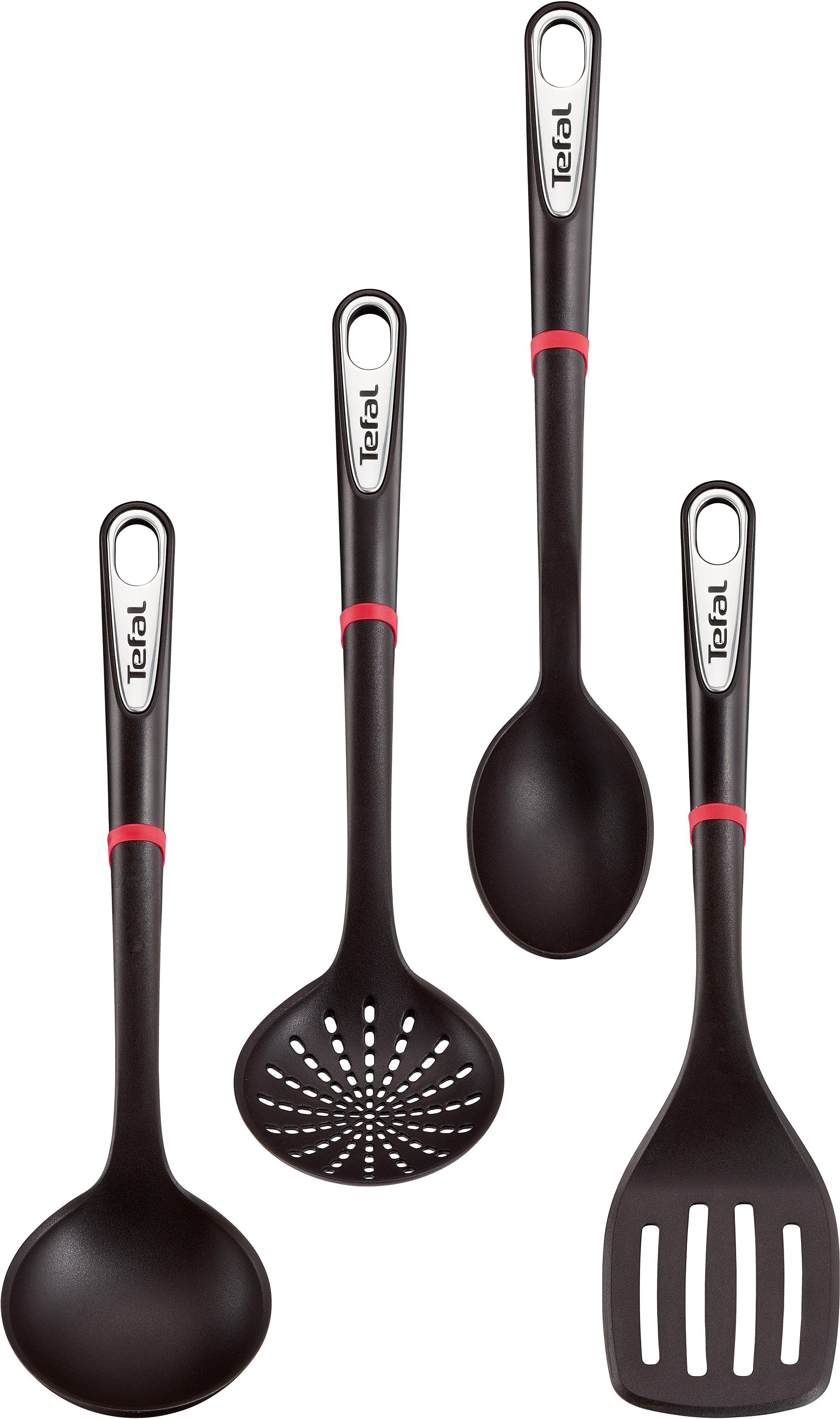 Tefal Set keukengerei Ingenio Zeeflepel/kooklepel/pannenlikker/soeplepel,...