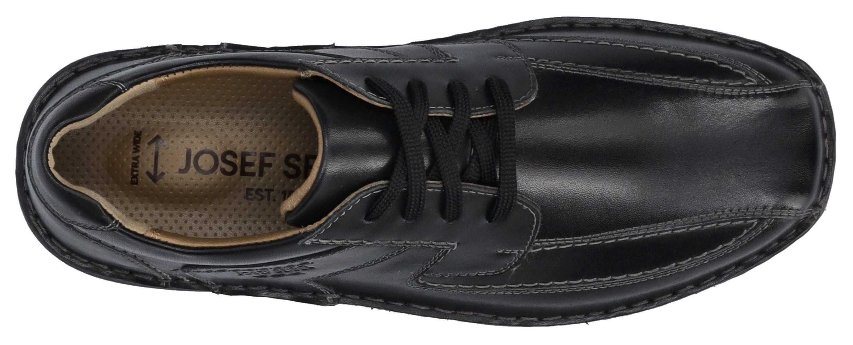 Josef Seibel Veterschoenen New Anvers 08 Vrijetijdsschoen, lage schoen, in comfortabele schoenwijdte K (extra breed)