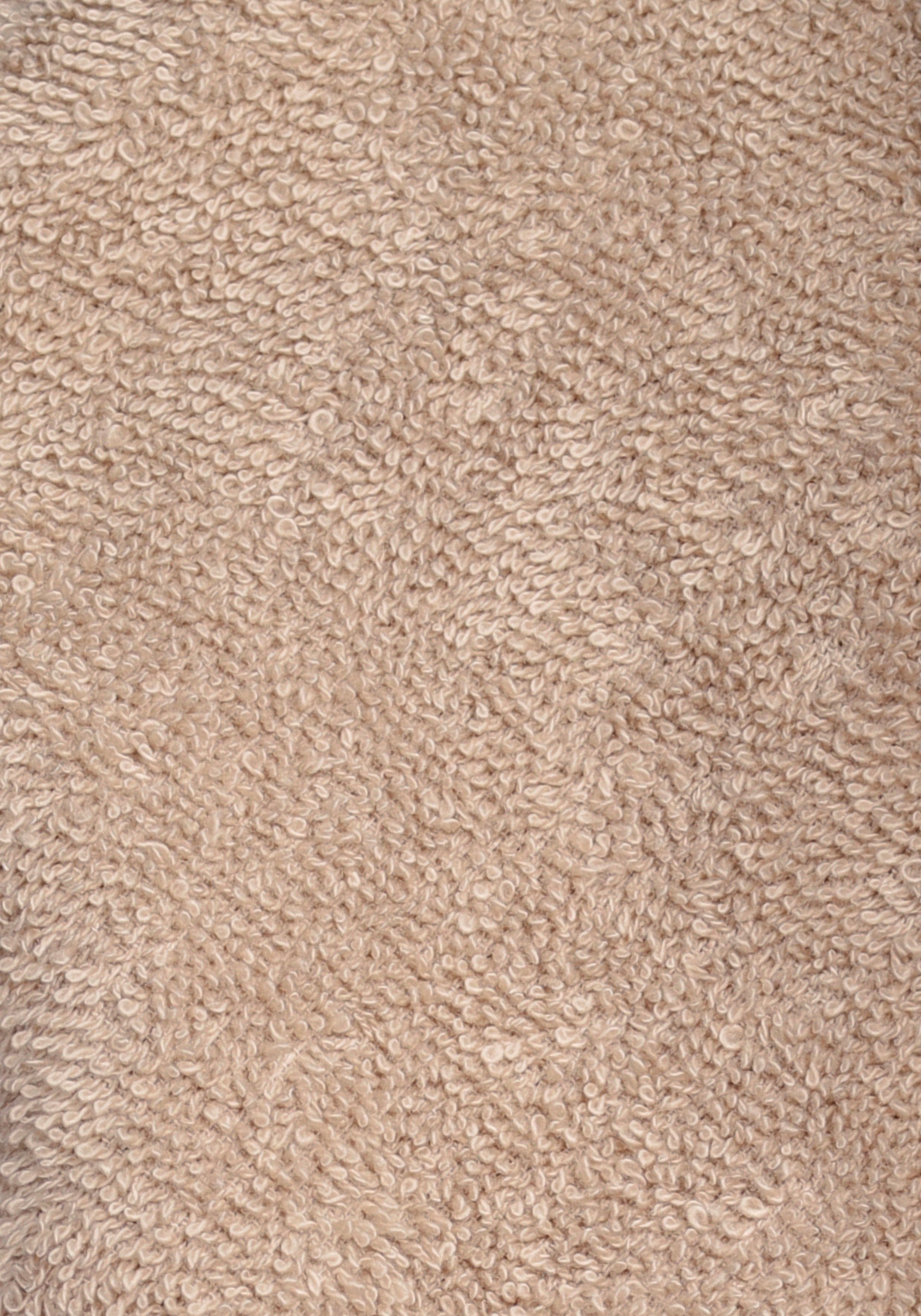 LeGer Home by Lena Gercke Damesbadjas Anisa Badjas met frotté logo op de capuchon, XS-2XL (1 stuk)