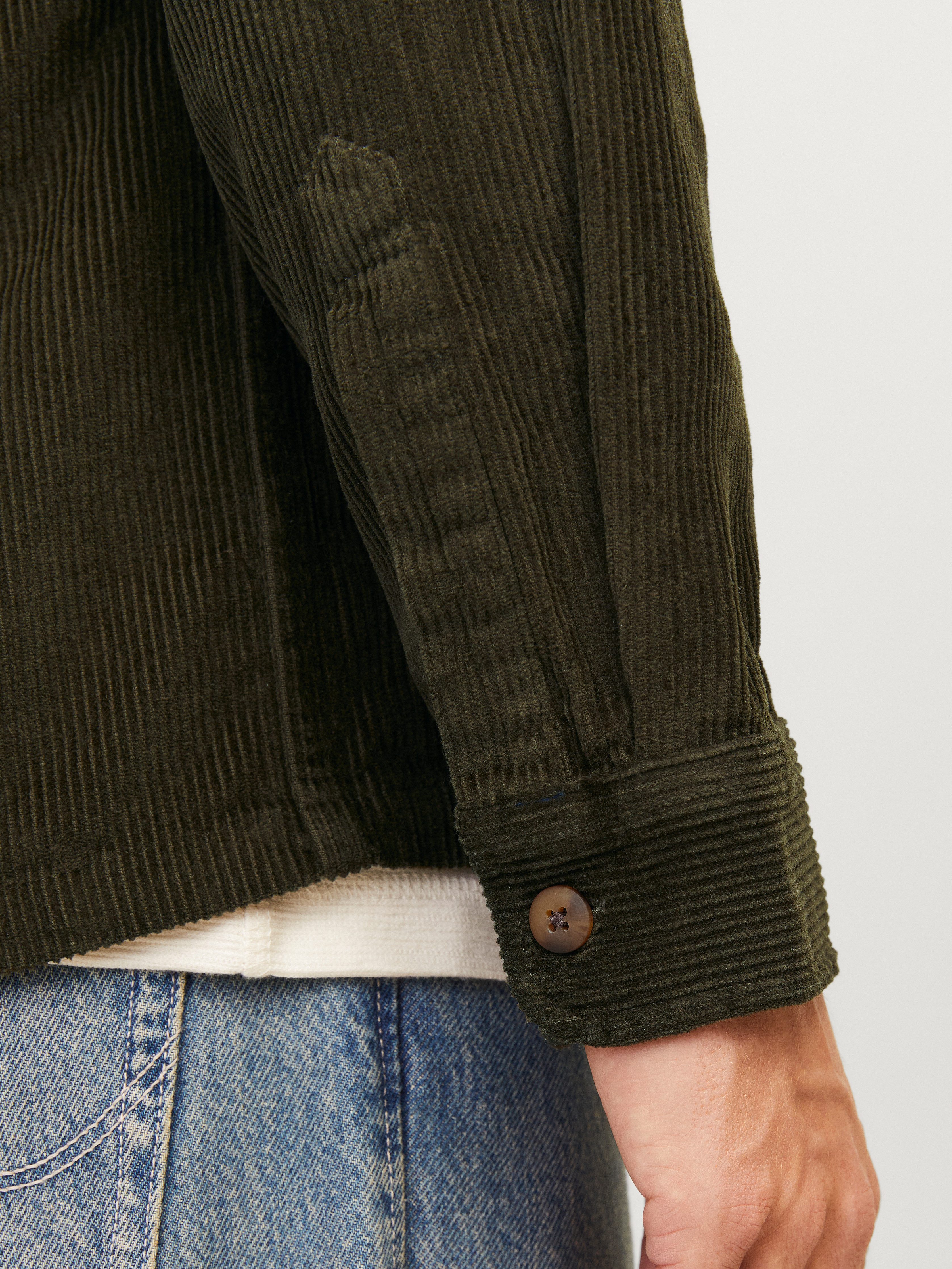 Jack & Jones Overhemd met lange mouwen JJEEDDIE CORDUROY OVERSHIRT LS SN