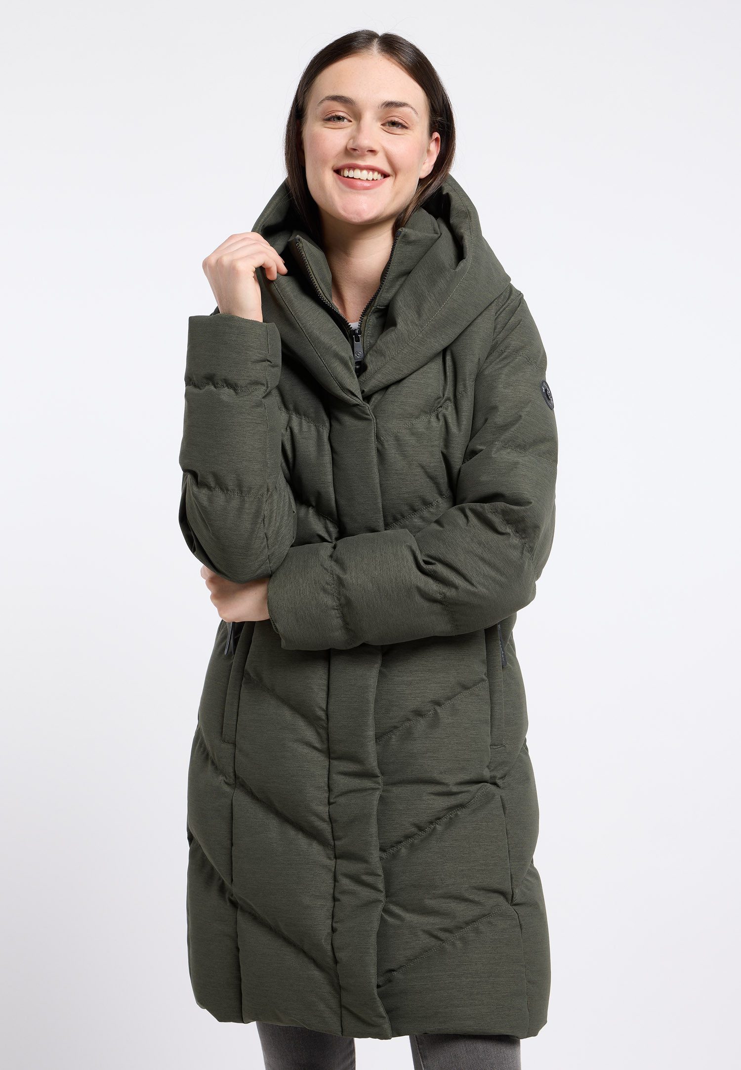 Ragwear Gewatteerde jas NATALKA waterafstotende quiltmantel voor de overgang en winter