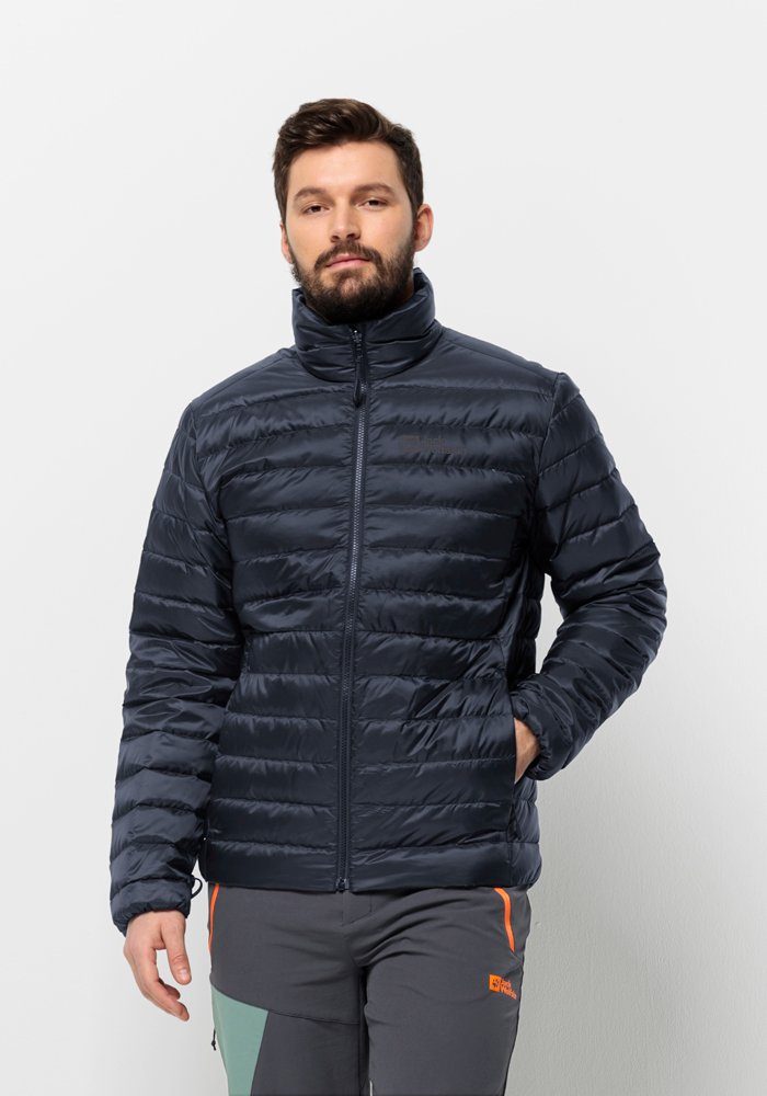 Jack Wolfskin Donsjack PILVI DOWN JKT M heren wandelen & outdoor maat L (52) blauw