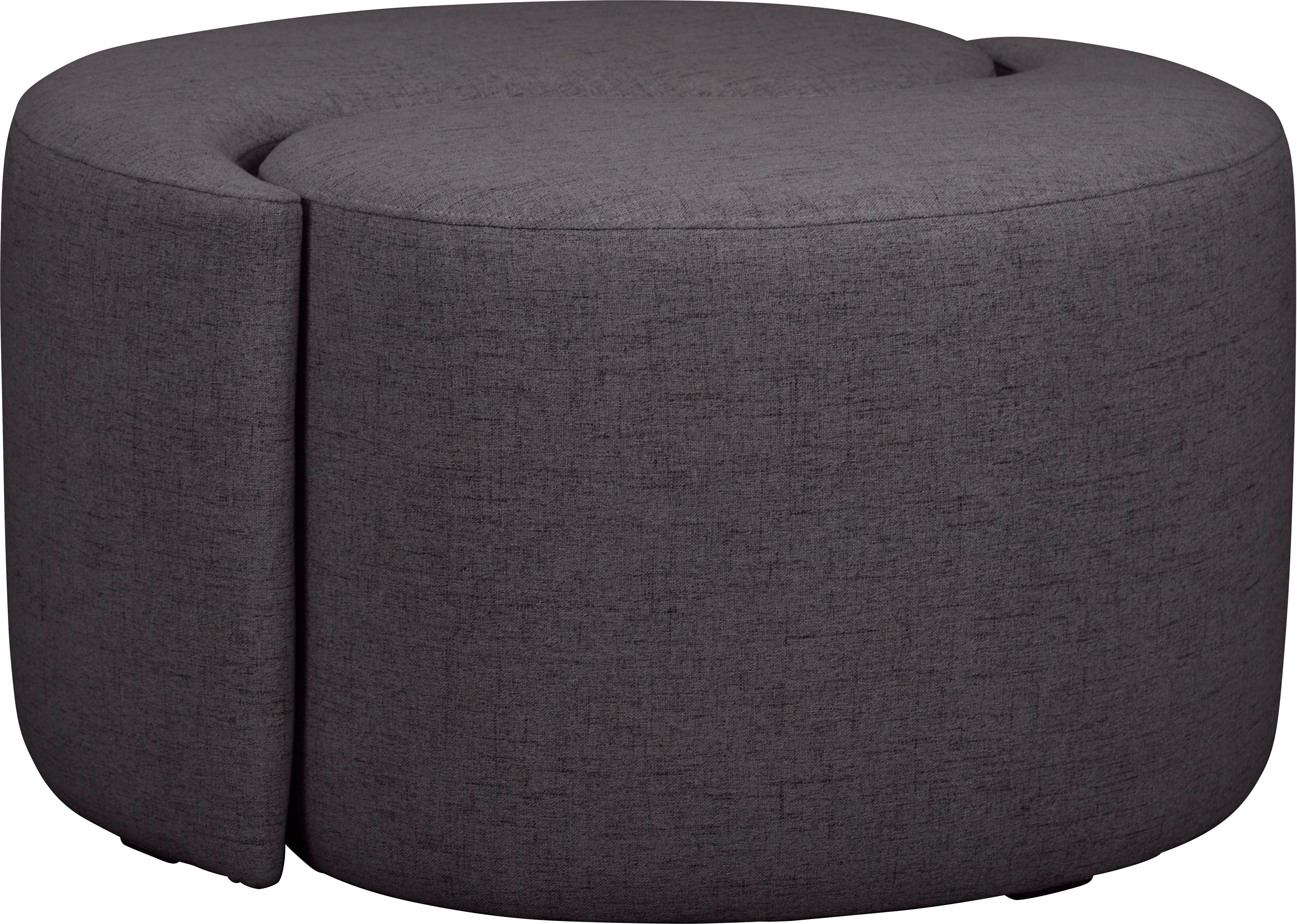 Guido Maria Kretschmer Home&Living Hocker Yin&Yang diameter 82 cm 2-delig, afzonderlijk plaatsbaar of yin-yang-look