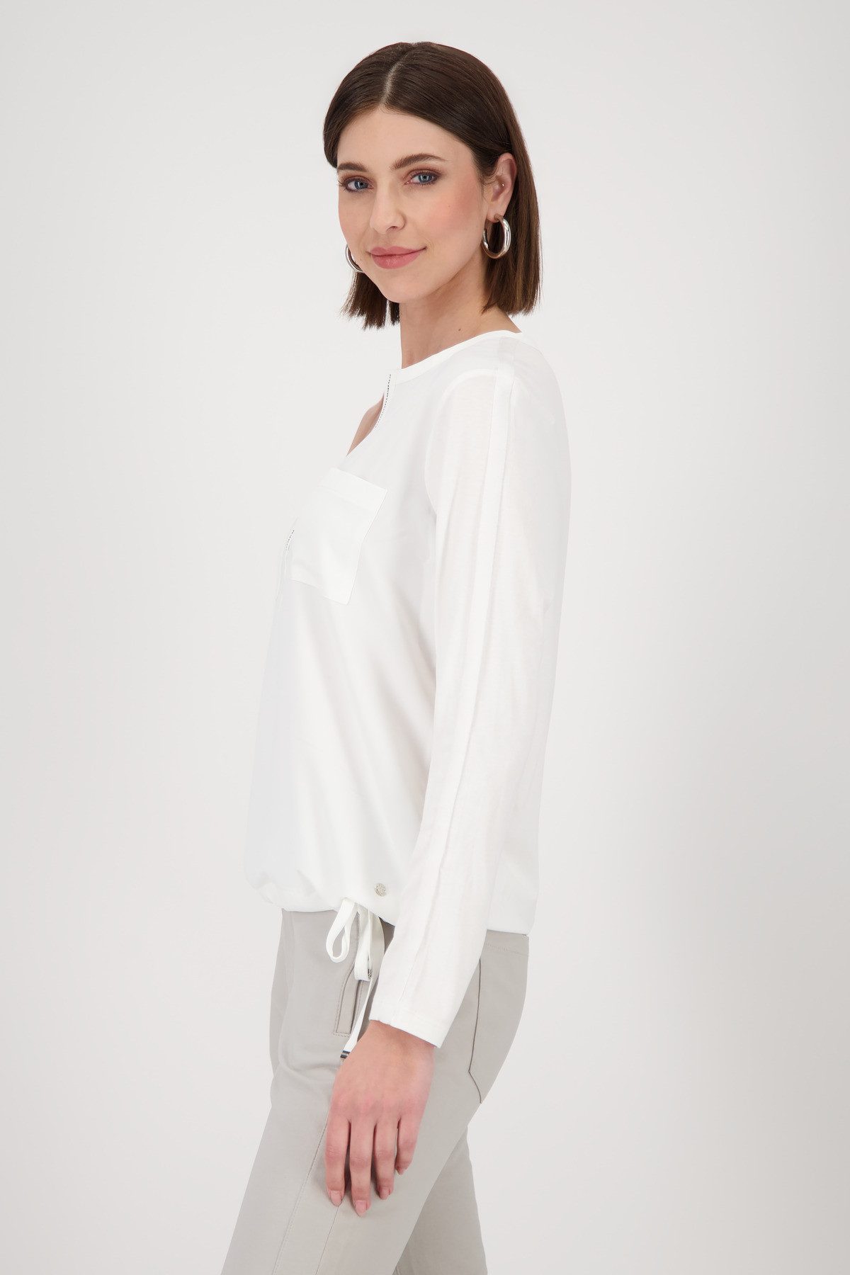 Monari Blouse zonder sluiting Blouse Basic Sieraden
