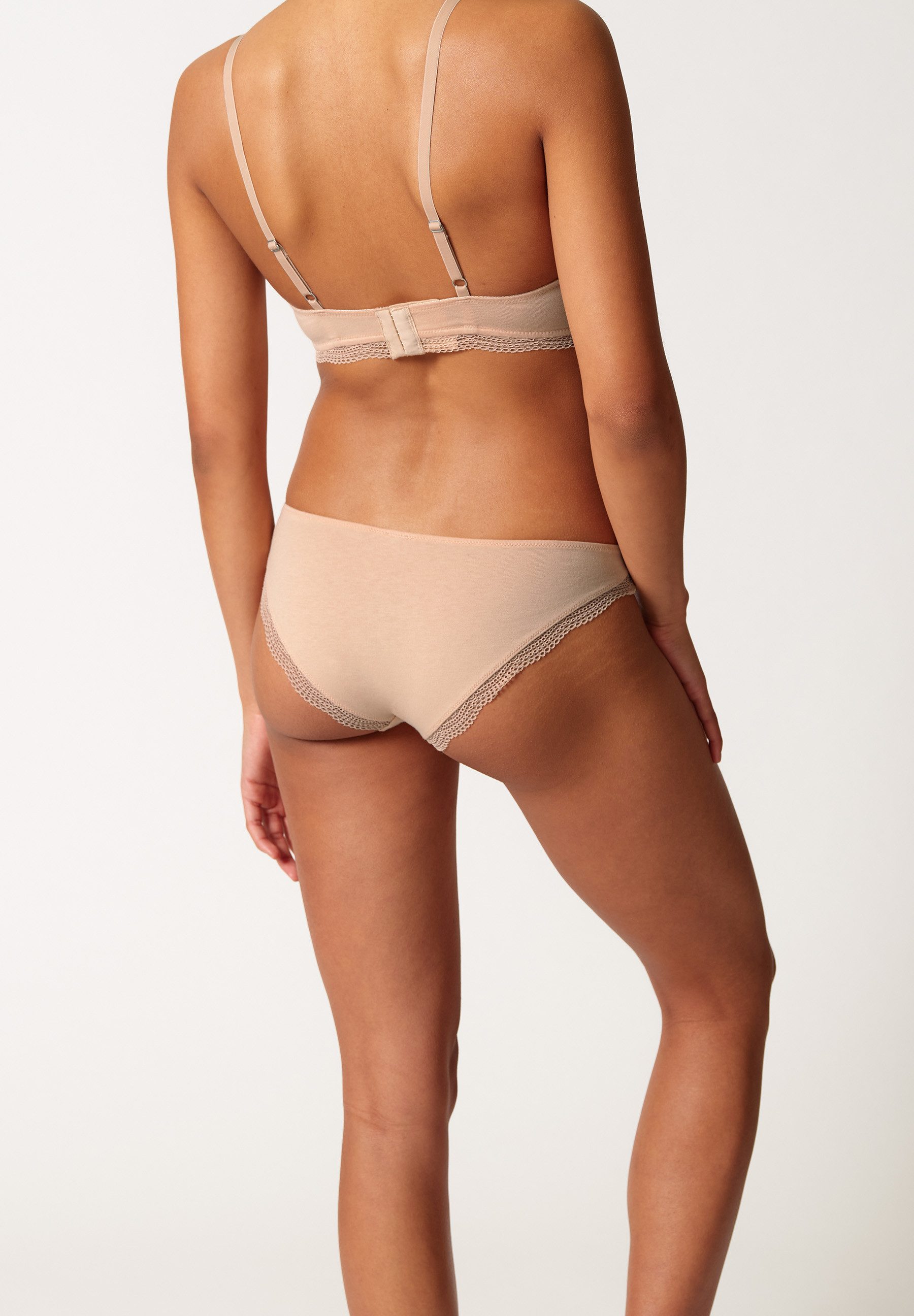 Skiny® Rio-slip Classicotton Kant aan het been dat van achter naar voren loopt (Set van 2)