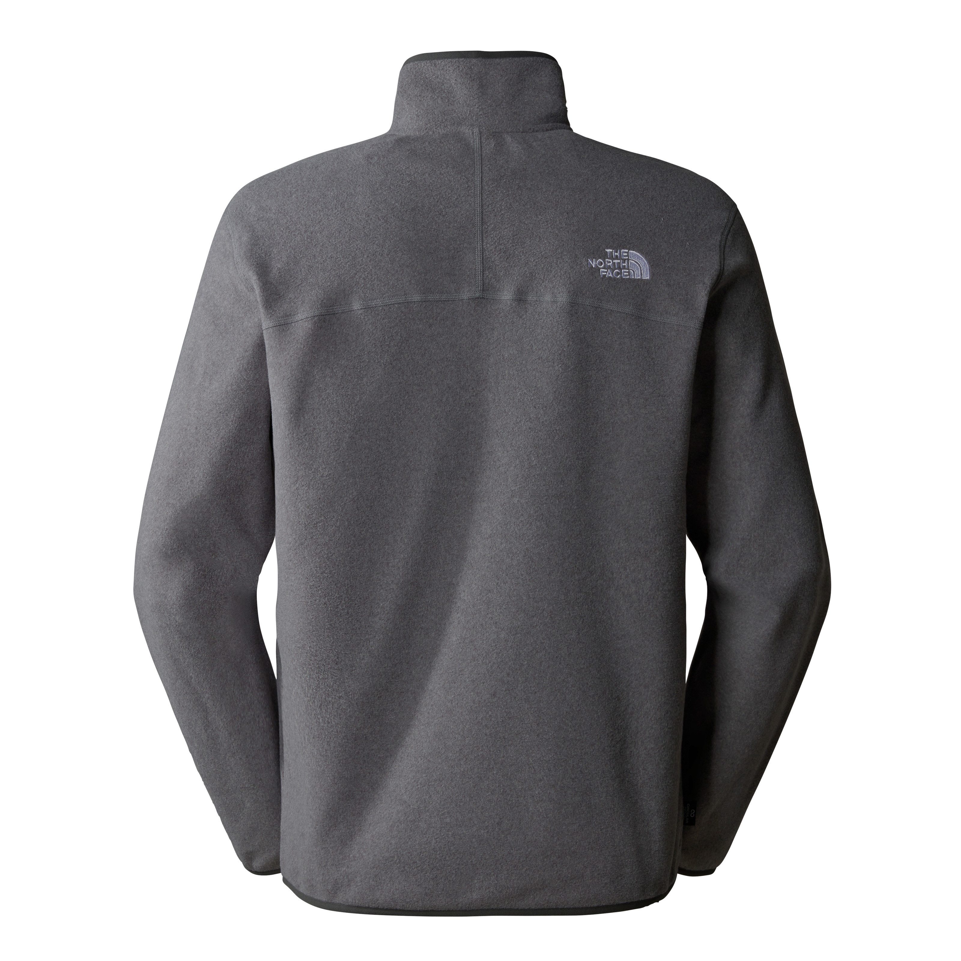 The North Face Fleecetrui M 100 GLACIER 1/4 ZIP - EU met subtiele logo- borduursels (1-delig)