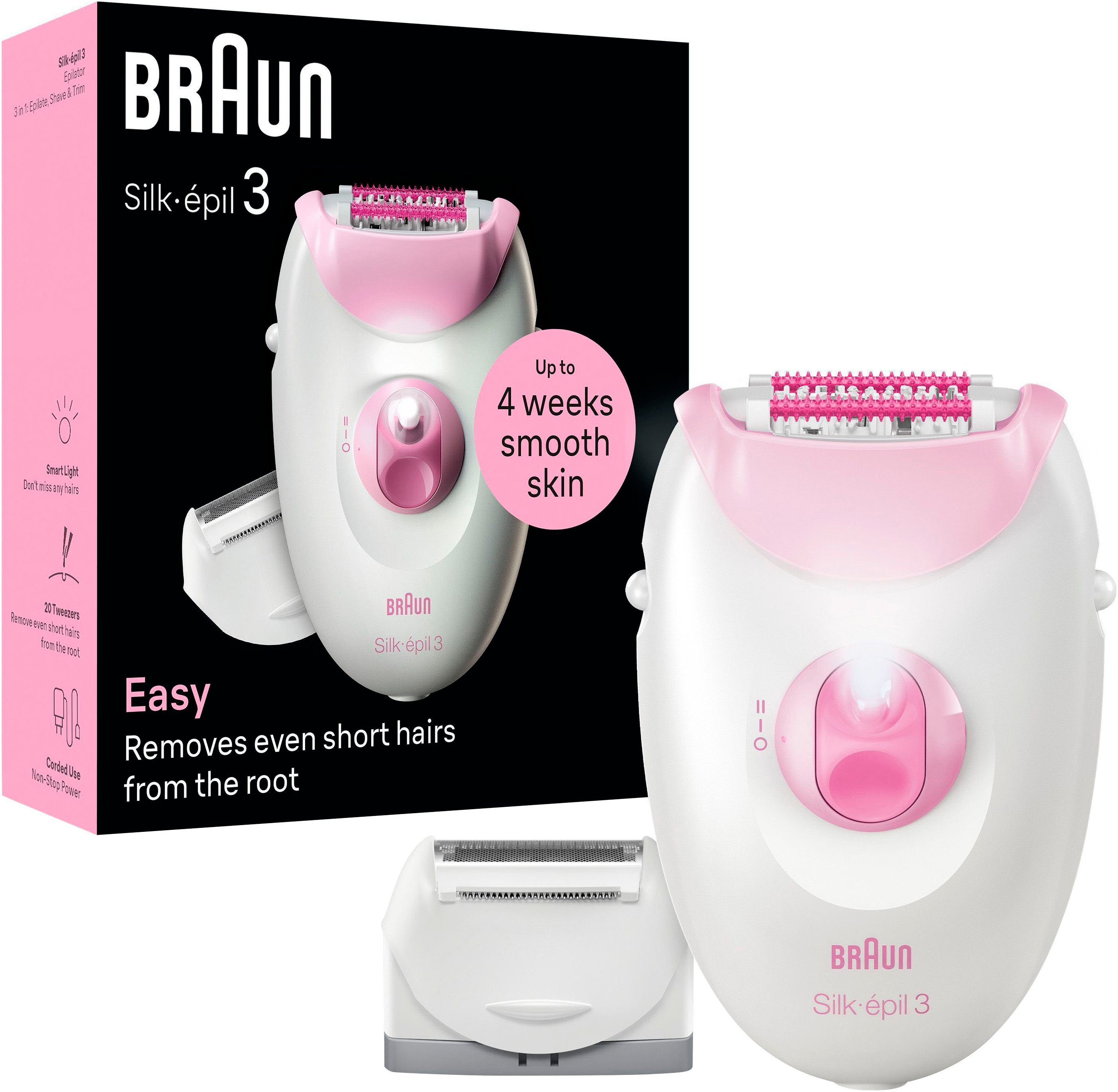 Braun Epilator Silk-épil 3 3-031