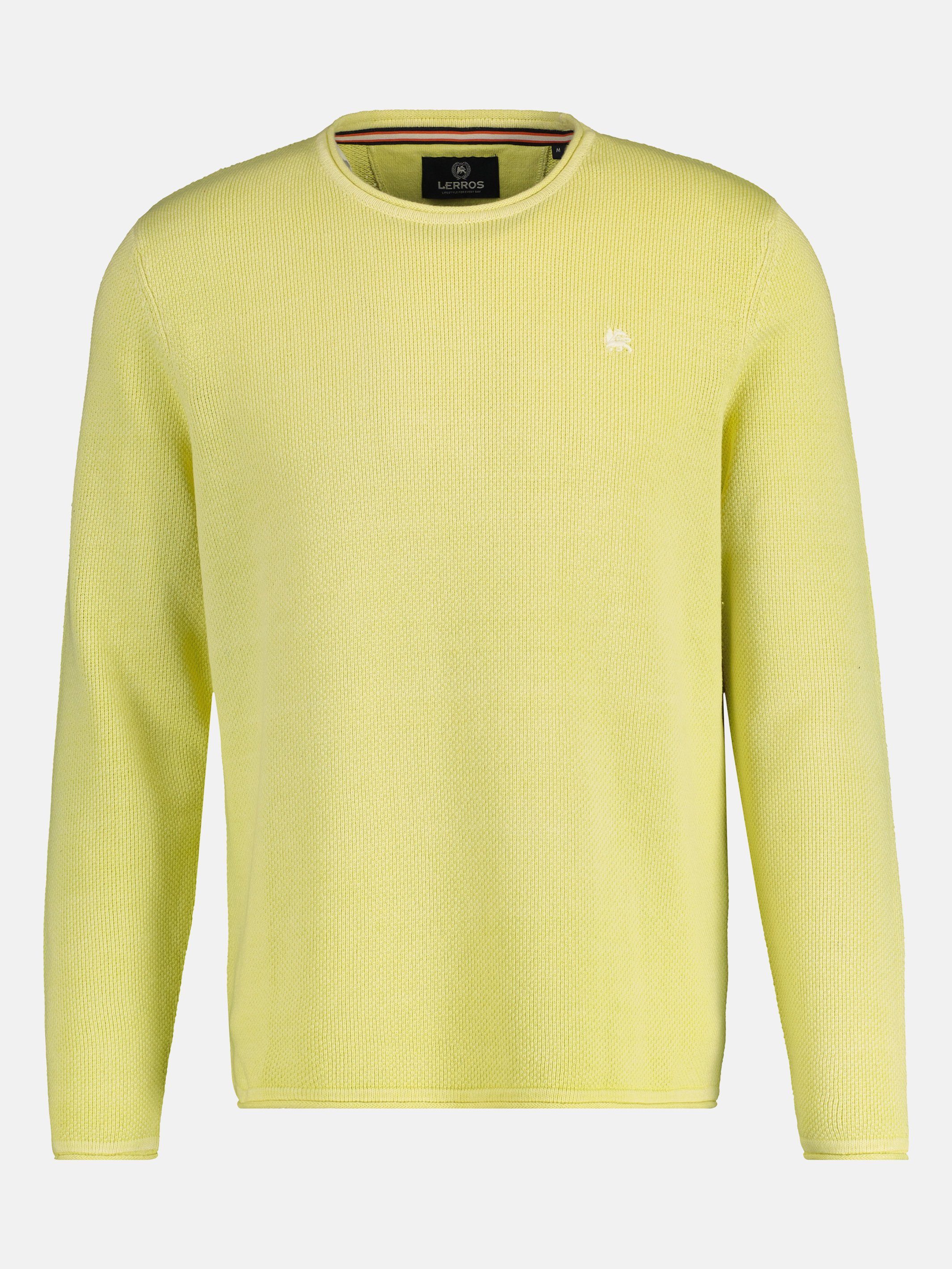 Lerros Gebreide trui LERROS pullover in structuurbrei