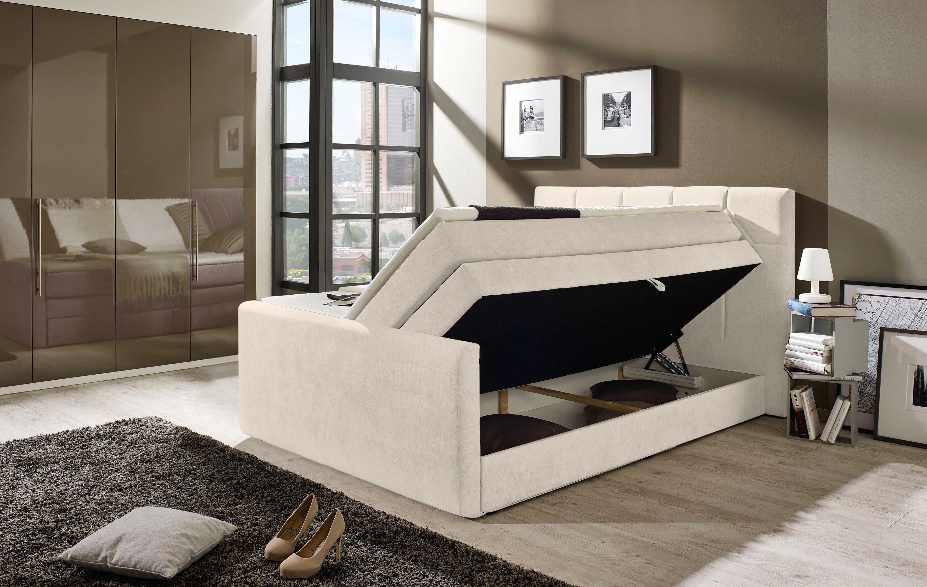 Places of Style Boxspring Atlanta inclusief topmatras en bedkist