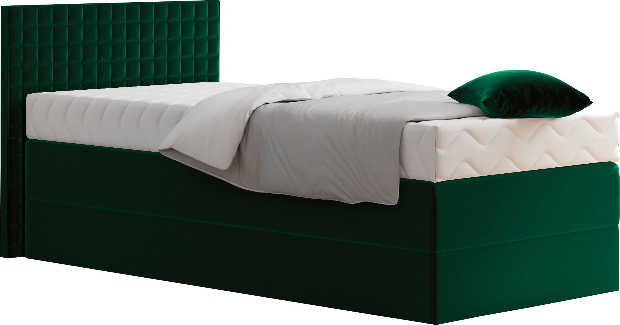 Westfalia Polsterbetten Boxspring met sierkussen, naar keuze met topmatras