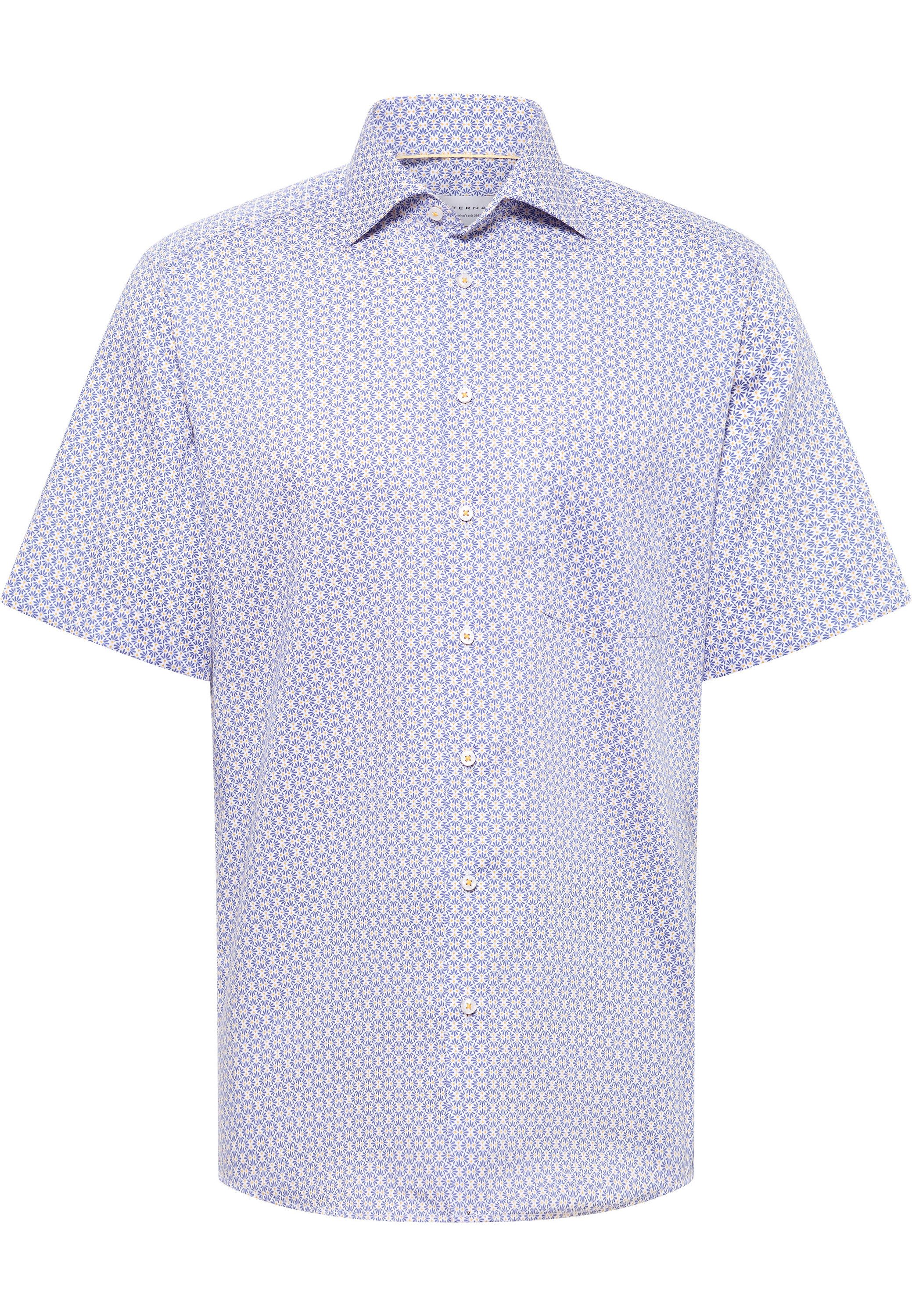 Eterna Overhemd met korte mouwen MODERN FIT NON IRON (strijkvrij)