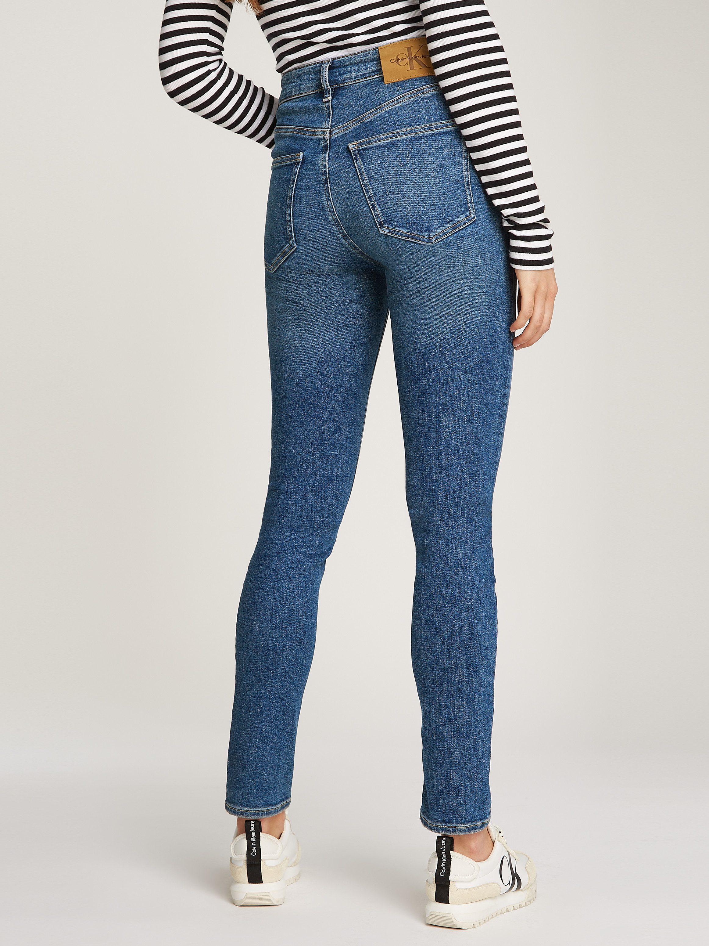 Calvin Klein Skinny fit jeans Skinny in 5-pocketsstijl