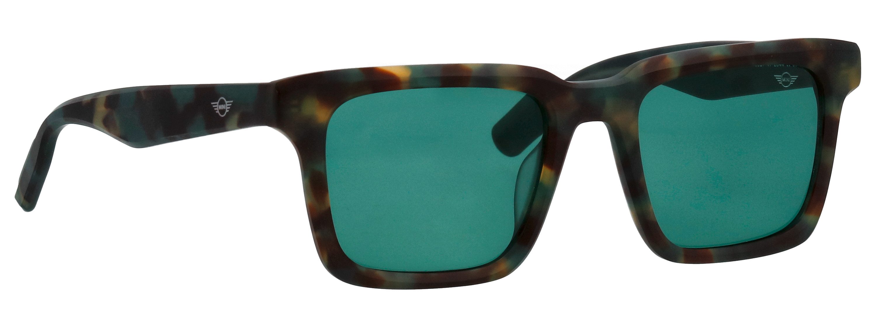 MINI EYEWEAR Zonnebril 746027 Vorm vierkant/hoekig, MINI Wing logo op de bril en het glas, adc UV 400
