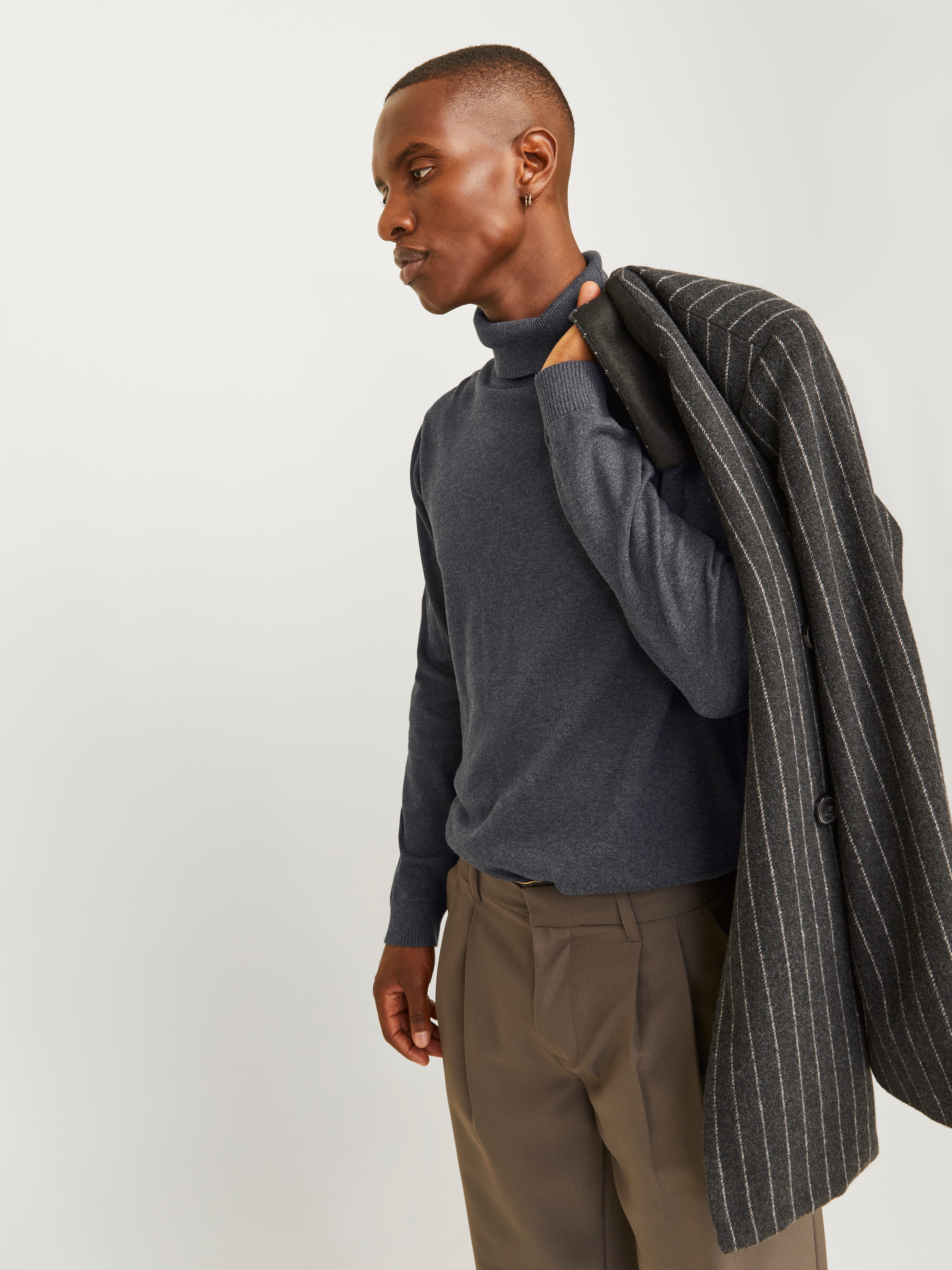Jack & Jones Coltrui JJEBASIC KNIT ROLL NECK NOOS