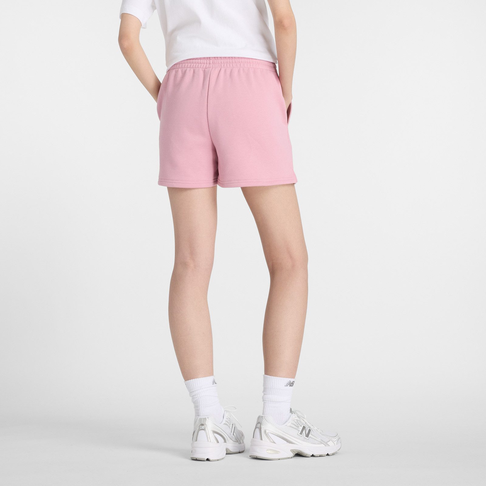 New Balance Short Sport Essentials French Terryhort PINK TAFFY