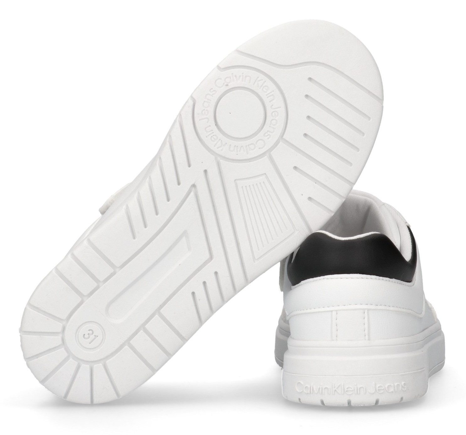 Calvin Klein Sneakers , plateausneaker, veterschoen van gerecyclede materialen