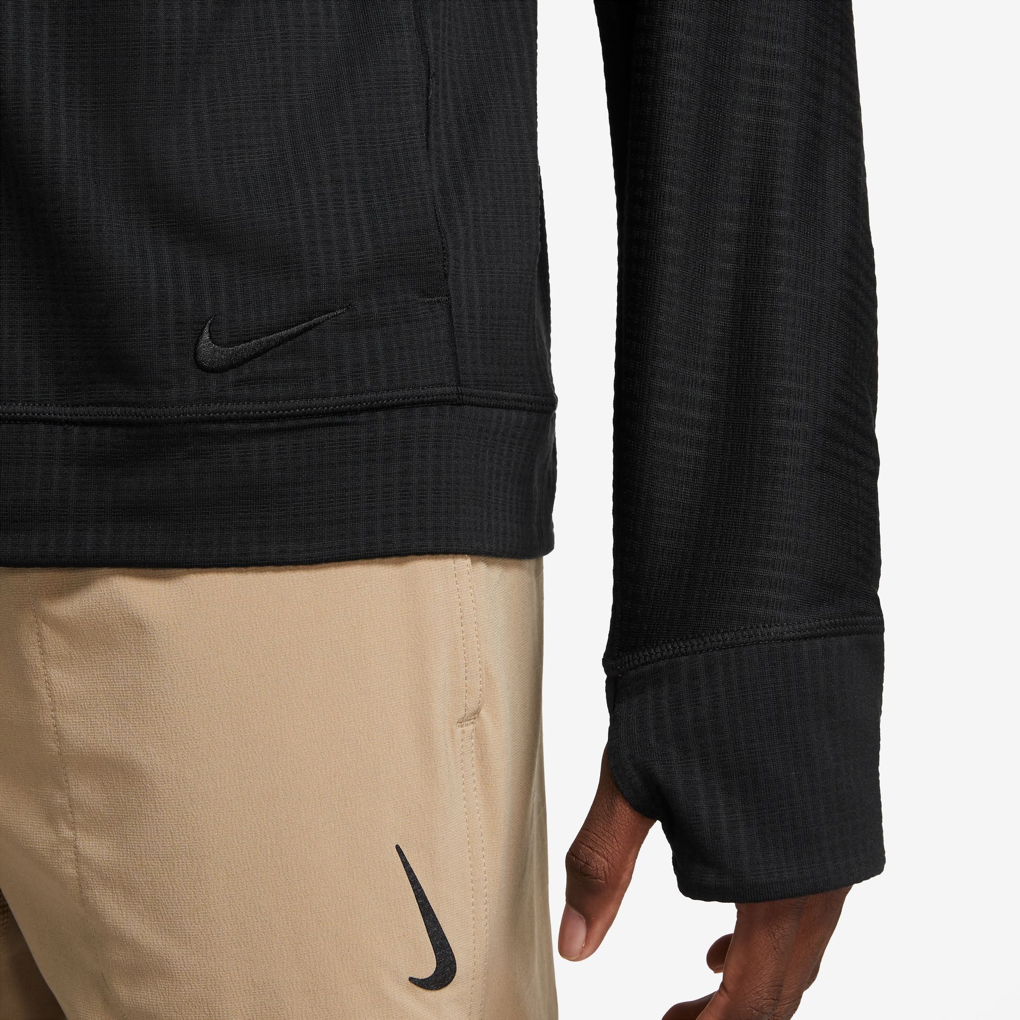 Nike Yoga sweatvest YOGA DRI-FIT MEN'S FULL-ZIP JERSEY HOODIE