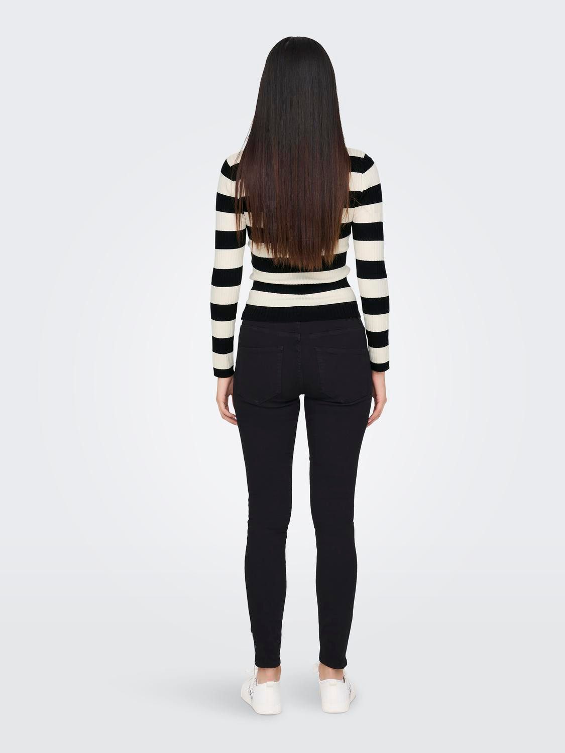 JDY Trui met ronde hals JDYPLUM L/S O-NECK PULLOVER KNT NOOS