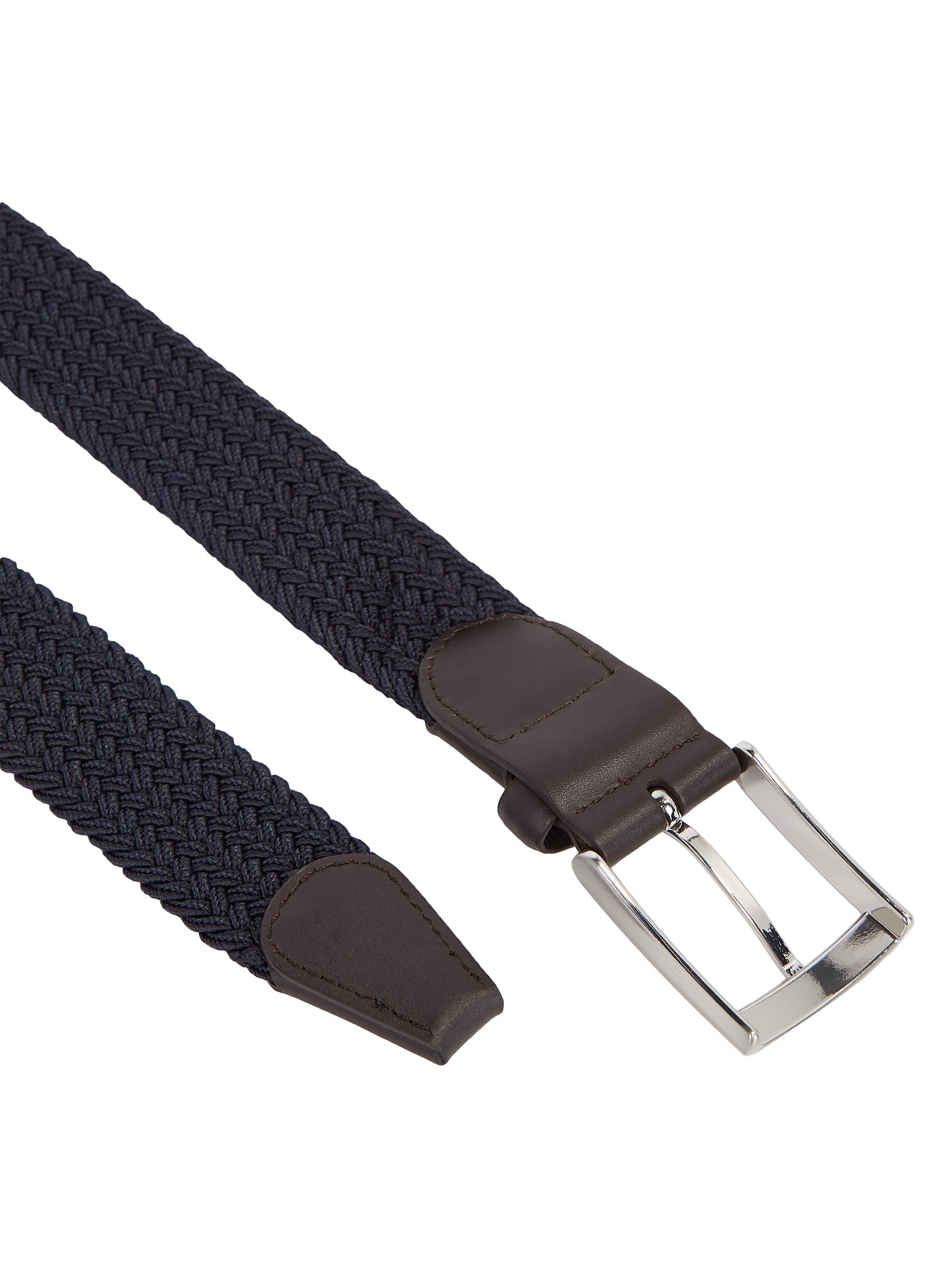 Tommy Hilfiger Stoffen riem New Adan Belt 3,5 cm NEW ADAN RIEM van gevlochten stretch-gurtbandweefsel
