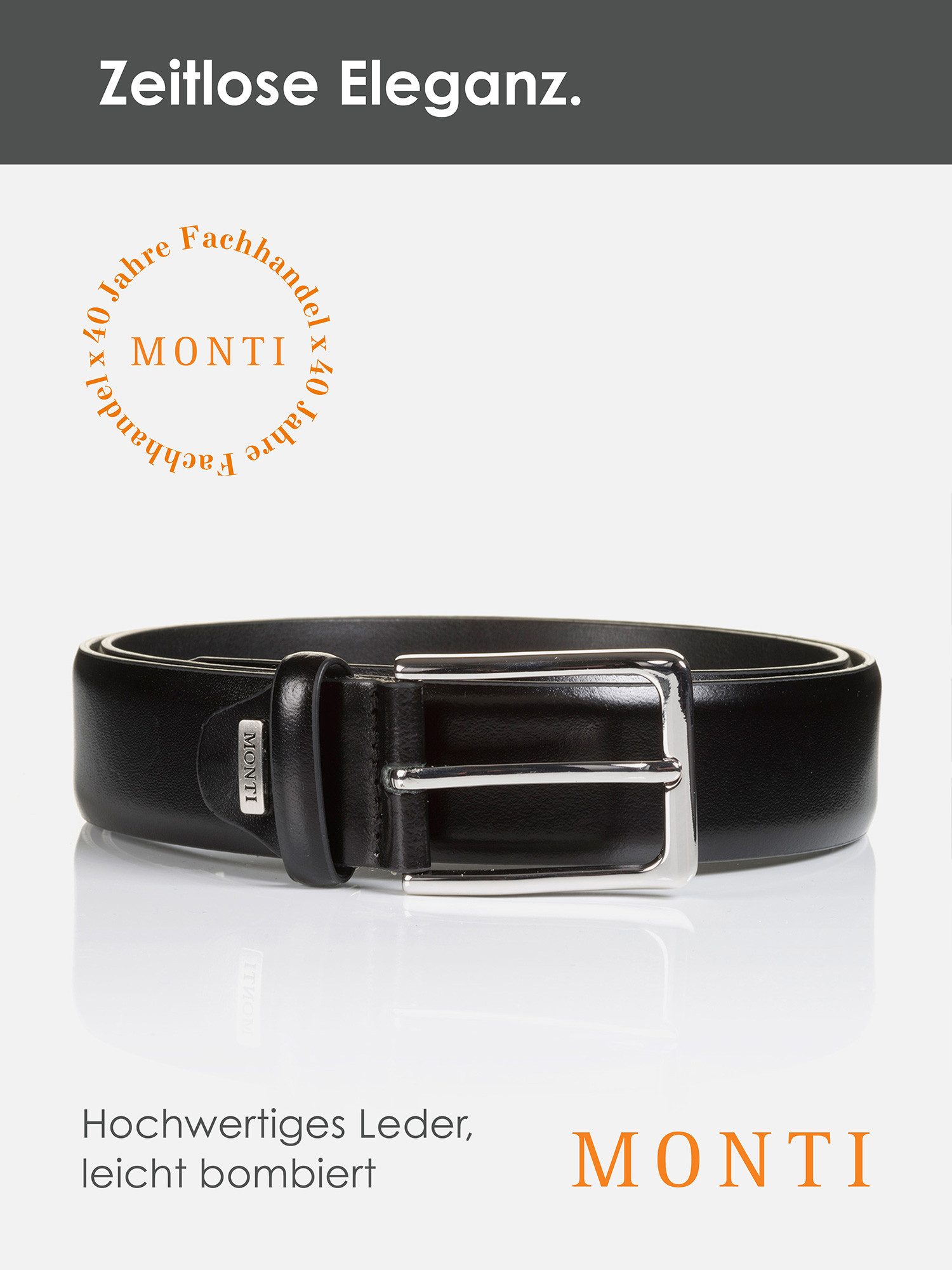 MONTI Leren riem Redding