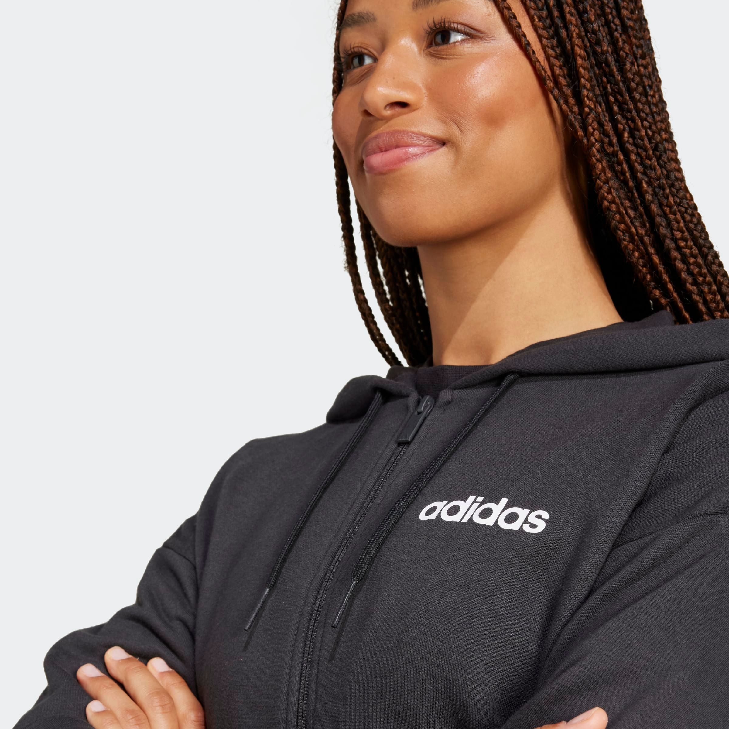 adidas Sportswear Hoodie W LIN FT FZ HD