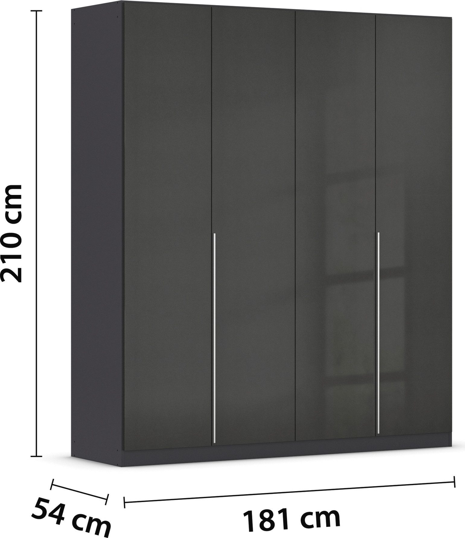 rauch Draaideurkast Kledingkast garderobe AGORDO TOPSELLER slaapkamer doordachte binnenuitrusting, in 7 breedtes en 2 hoogtes made in germany