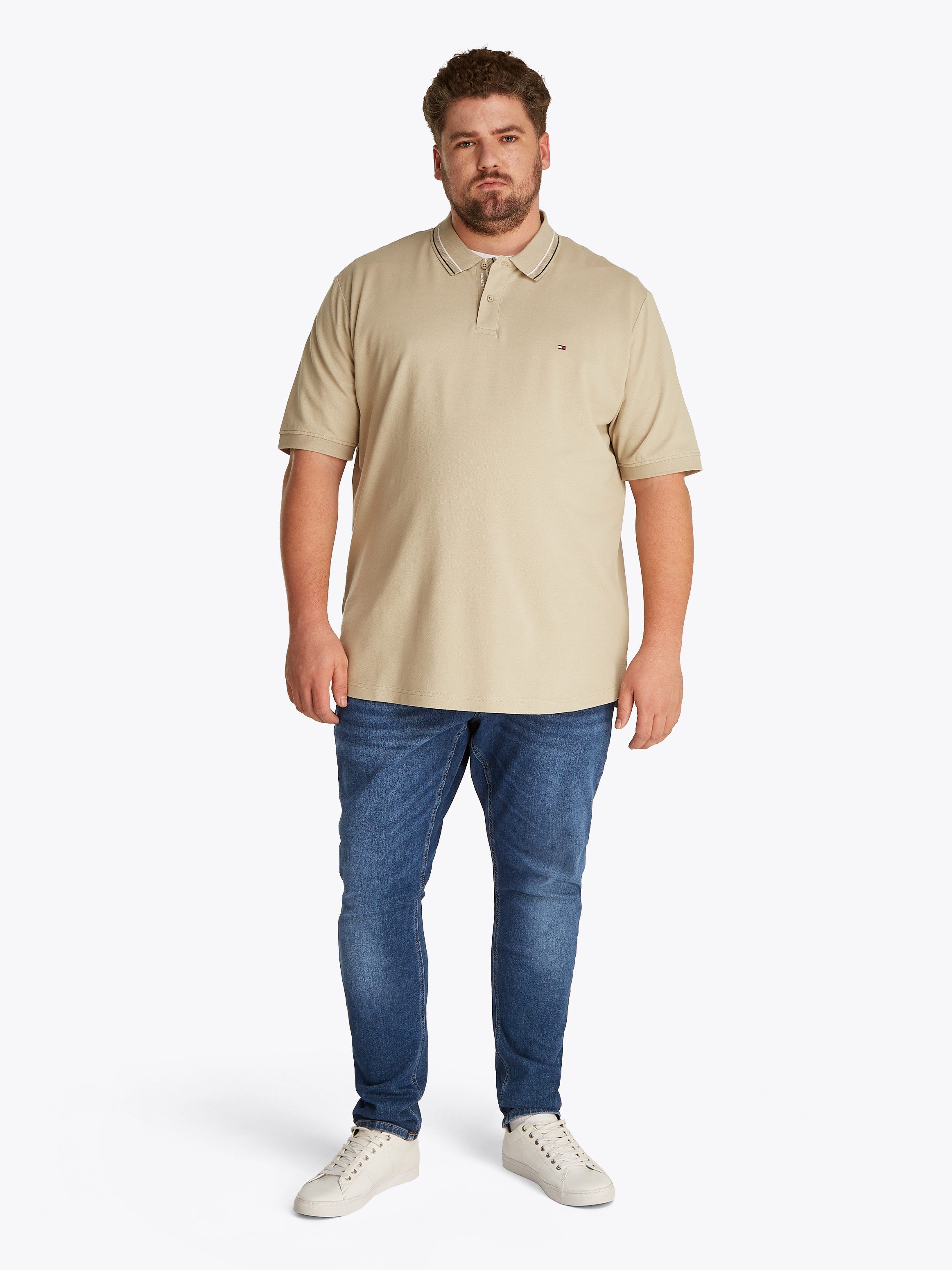 Tommy Hilfiger Poloshirt BT-PLACKET INTEREST REG POLO-B