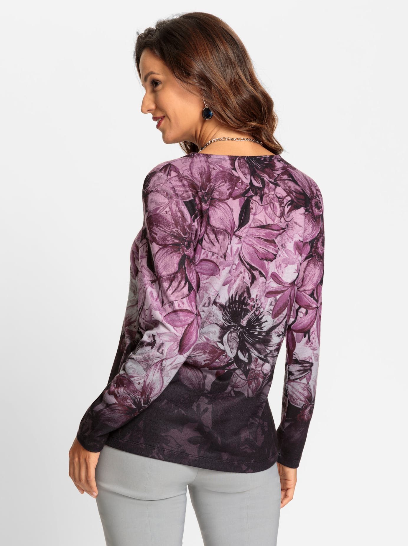 Lady Shirt met lange mouwen Shirt (1-delig)