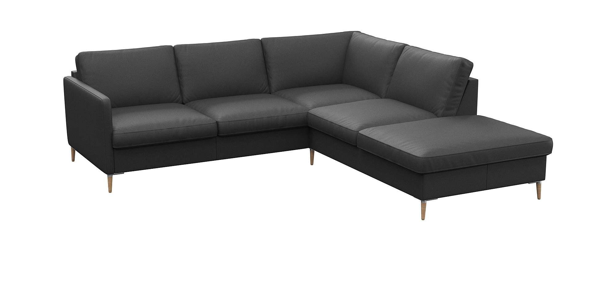 FLEXLUX Hoekbank Fiore, L-vorm, super comfortabel door koudschuim in de zitting