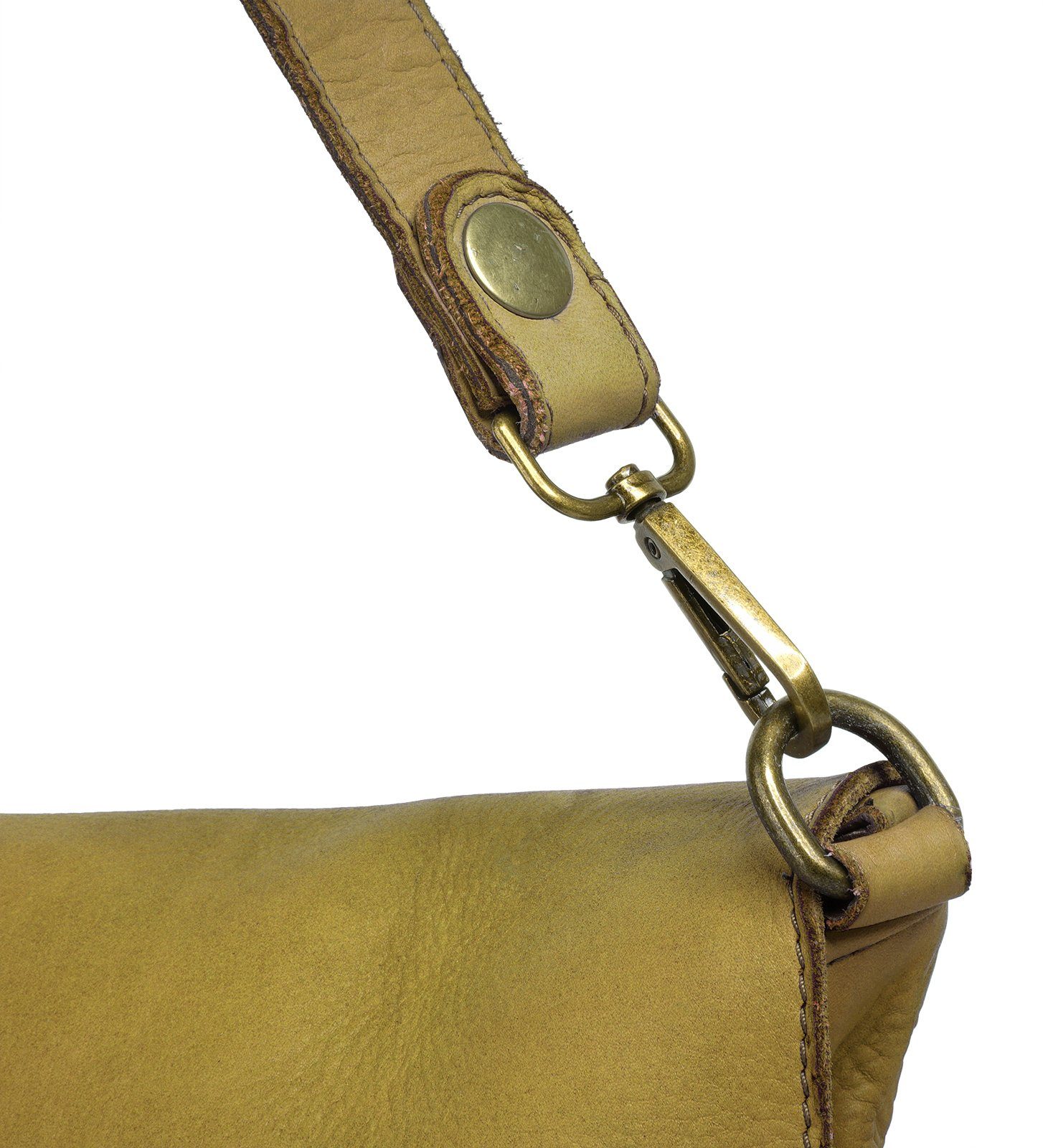 Samantha Look Schoudertas echt leer, made in italy