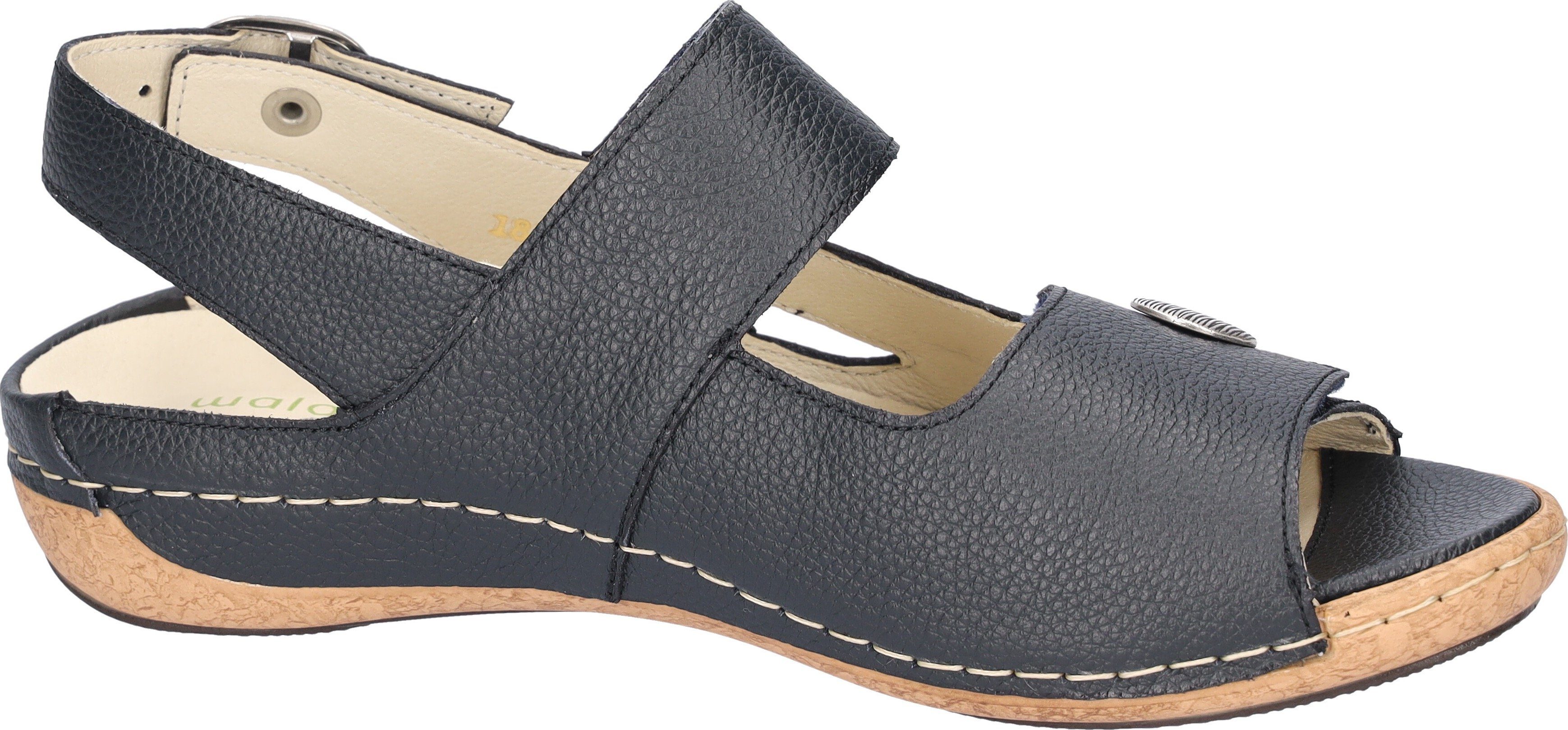 Waldläufer Sandalen HELIETT , zomerschoen, sandaal, sleehak, met klittenbandsluitingen, h-breedte