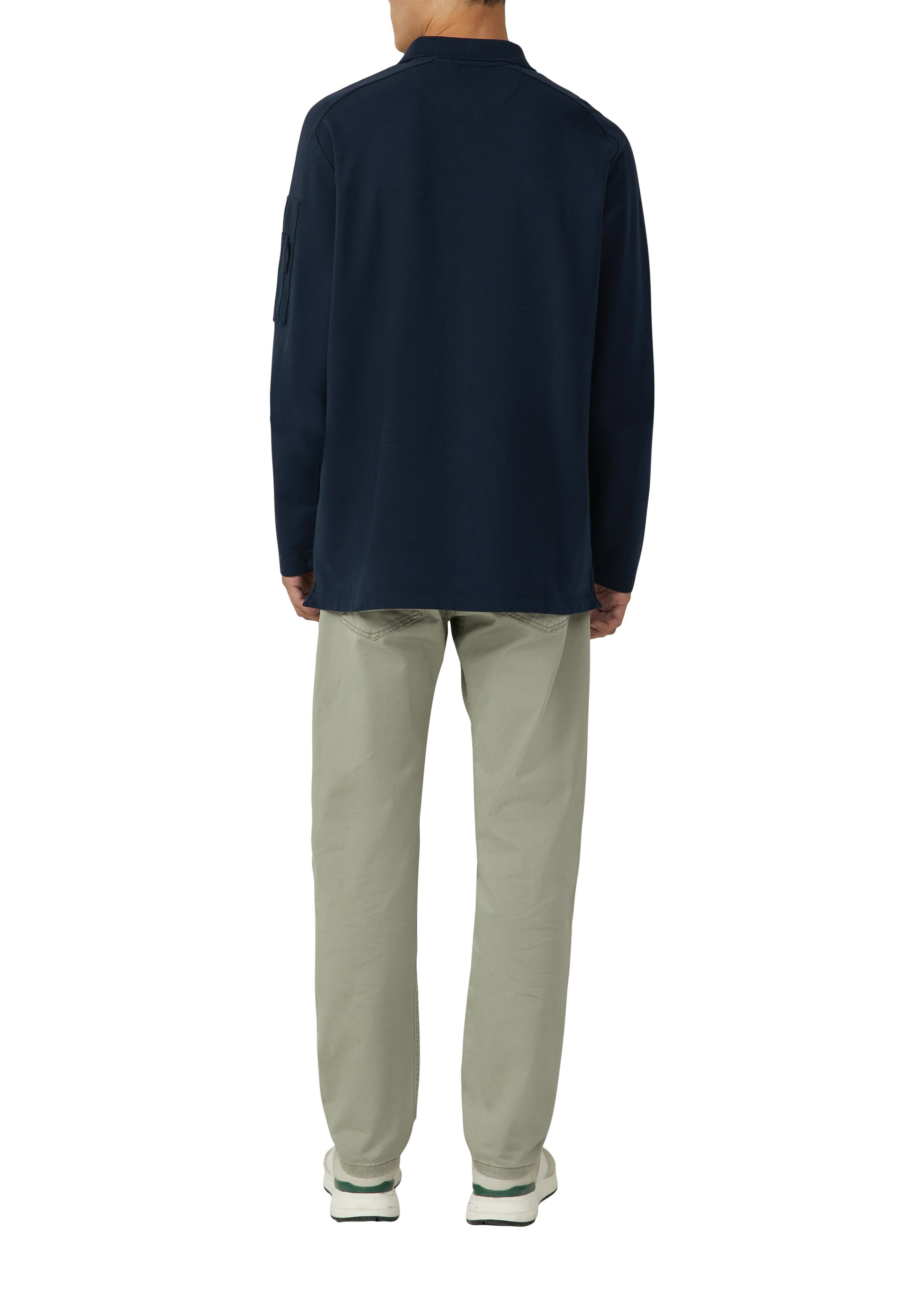 s.Oliver Poloshirt met lange mouwen