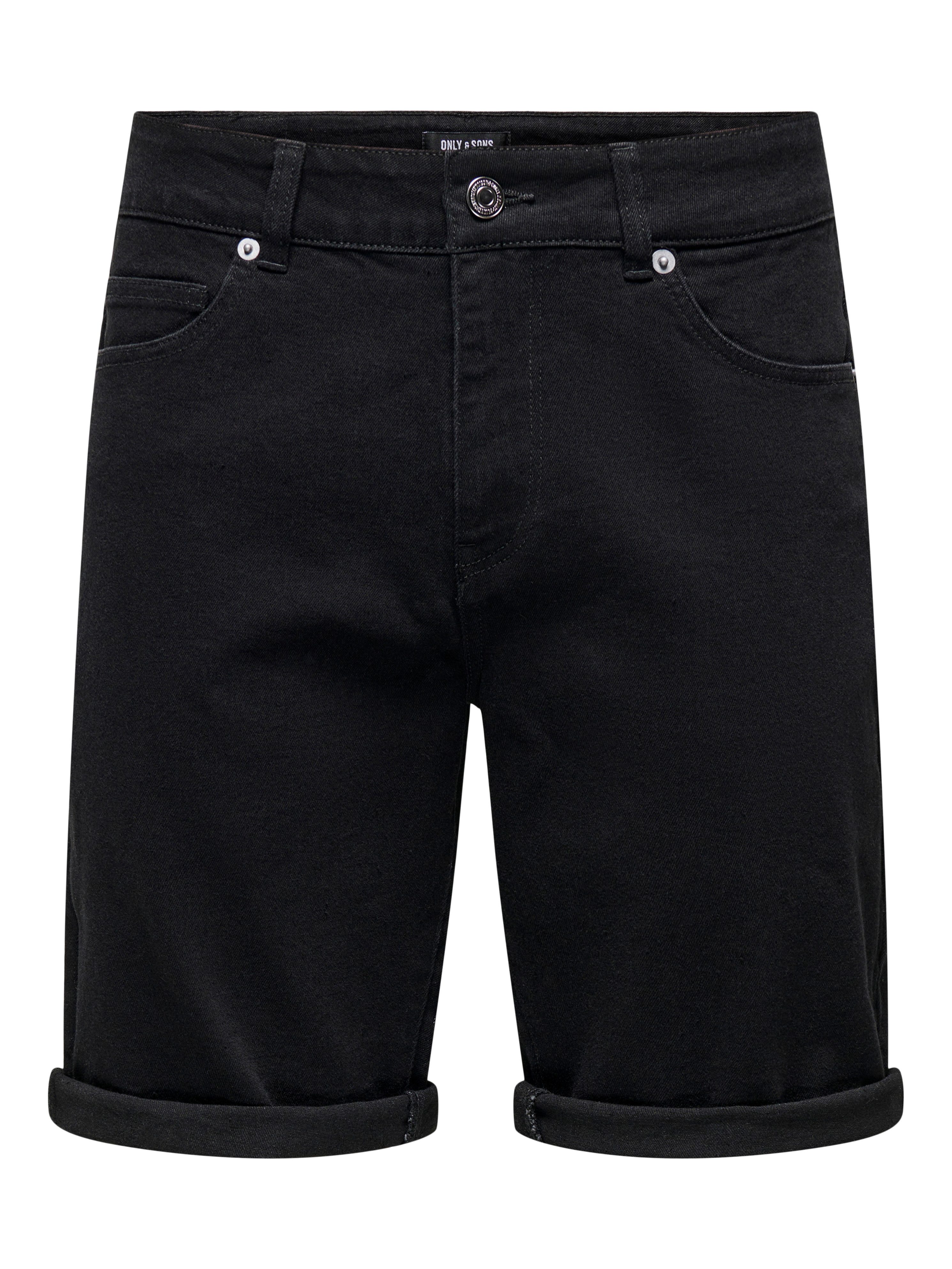 ONLY & SONS Short ONSPLY BLKD 9041 PIM DNM SHORTS