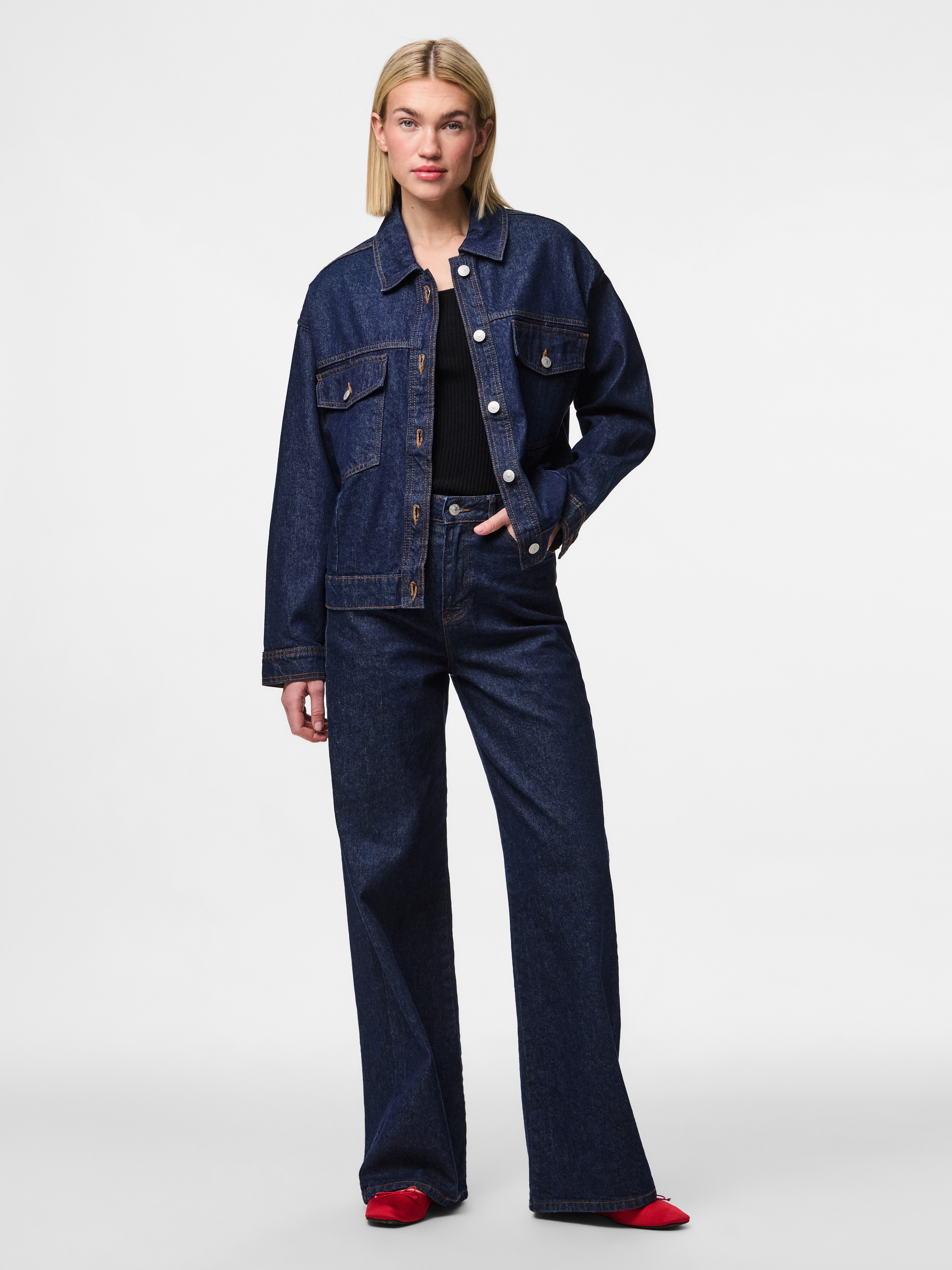 pieces Jeansjack PCELMA DENIM JACKET NOOS BC