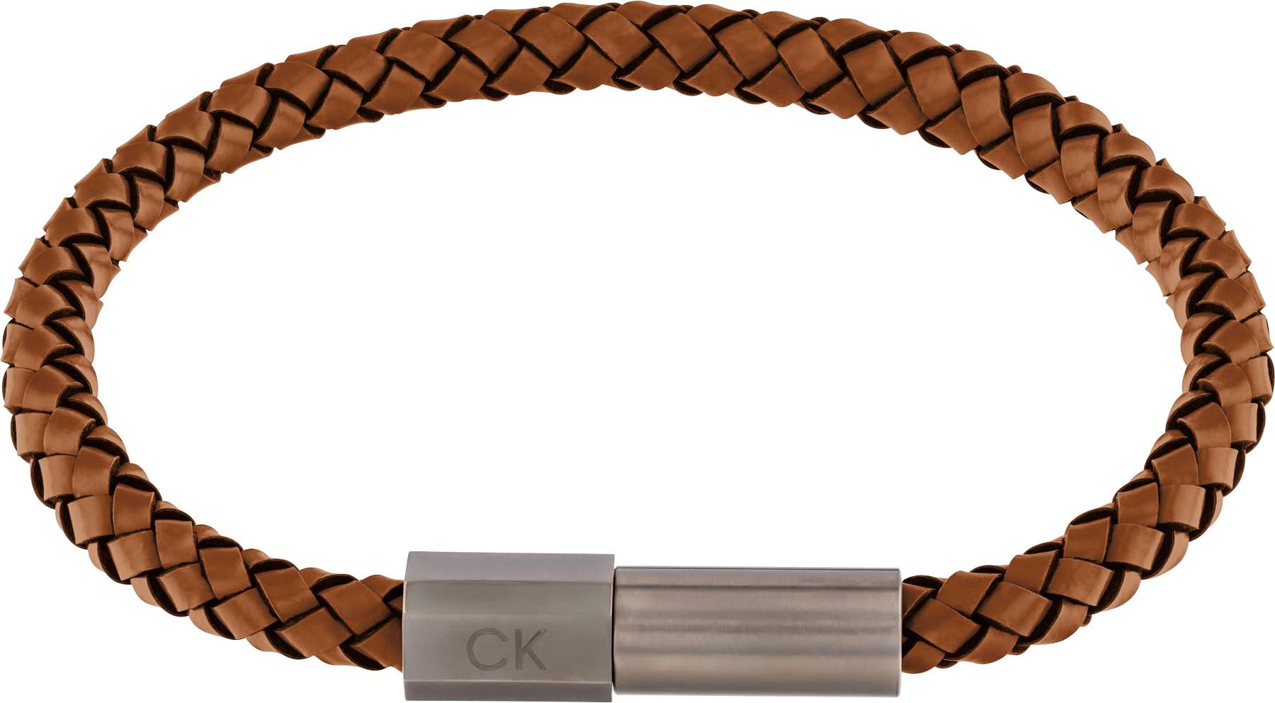 Calvin Klein Leren armband Sieraden roestvrij staal armband INDUSTRIAL FACETS 35100045 35100046 35100047