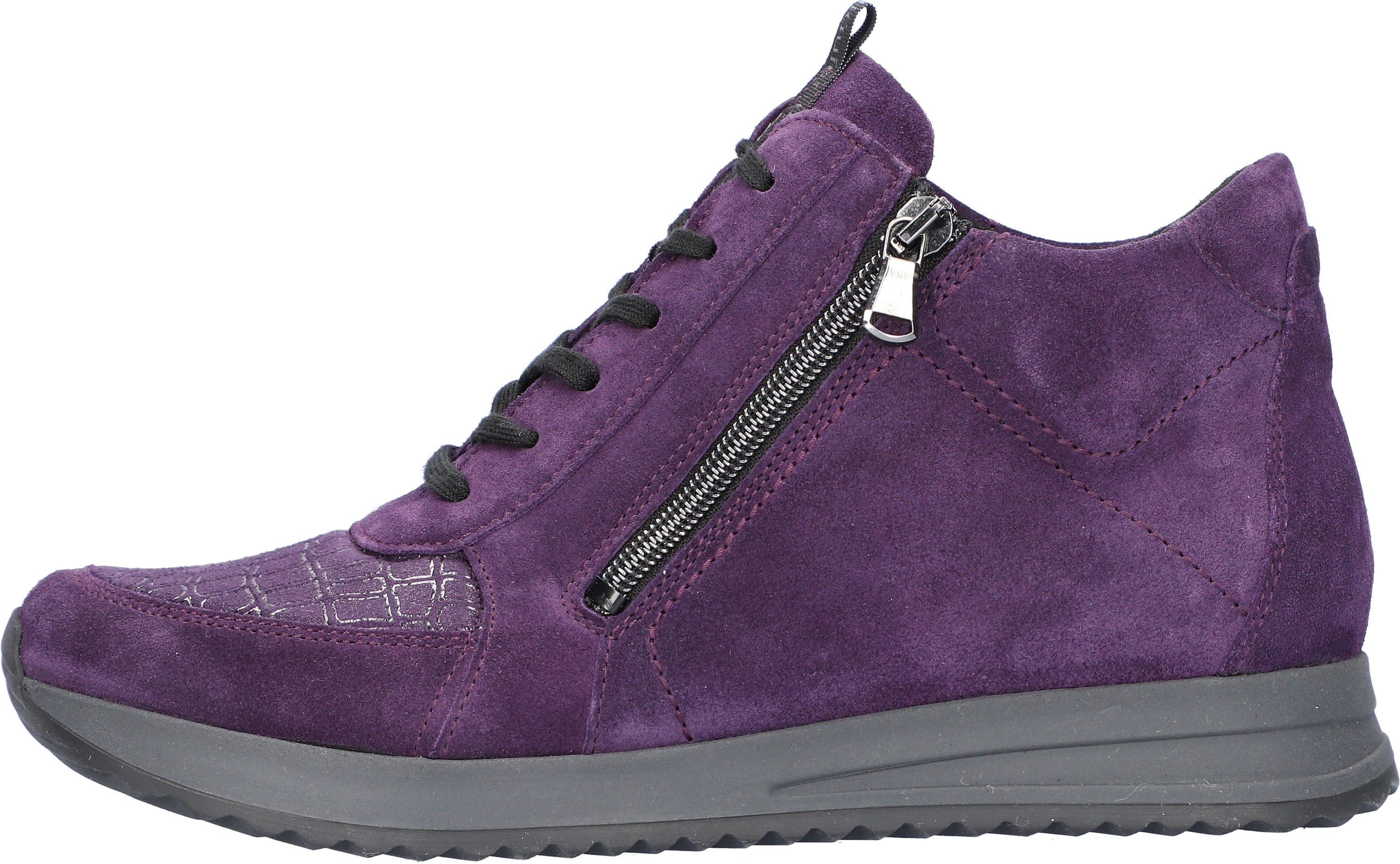 Waldläufer Veterschoenen H-VICKY-Soft , comfort schoen, sleehak, orthotritt, in comfortabele breedte g (=breed)