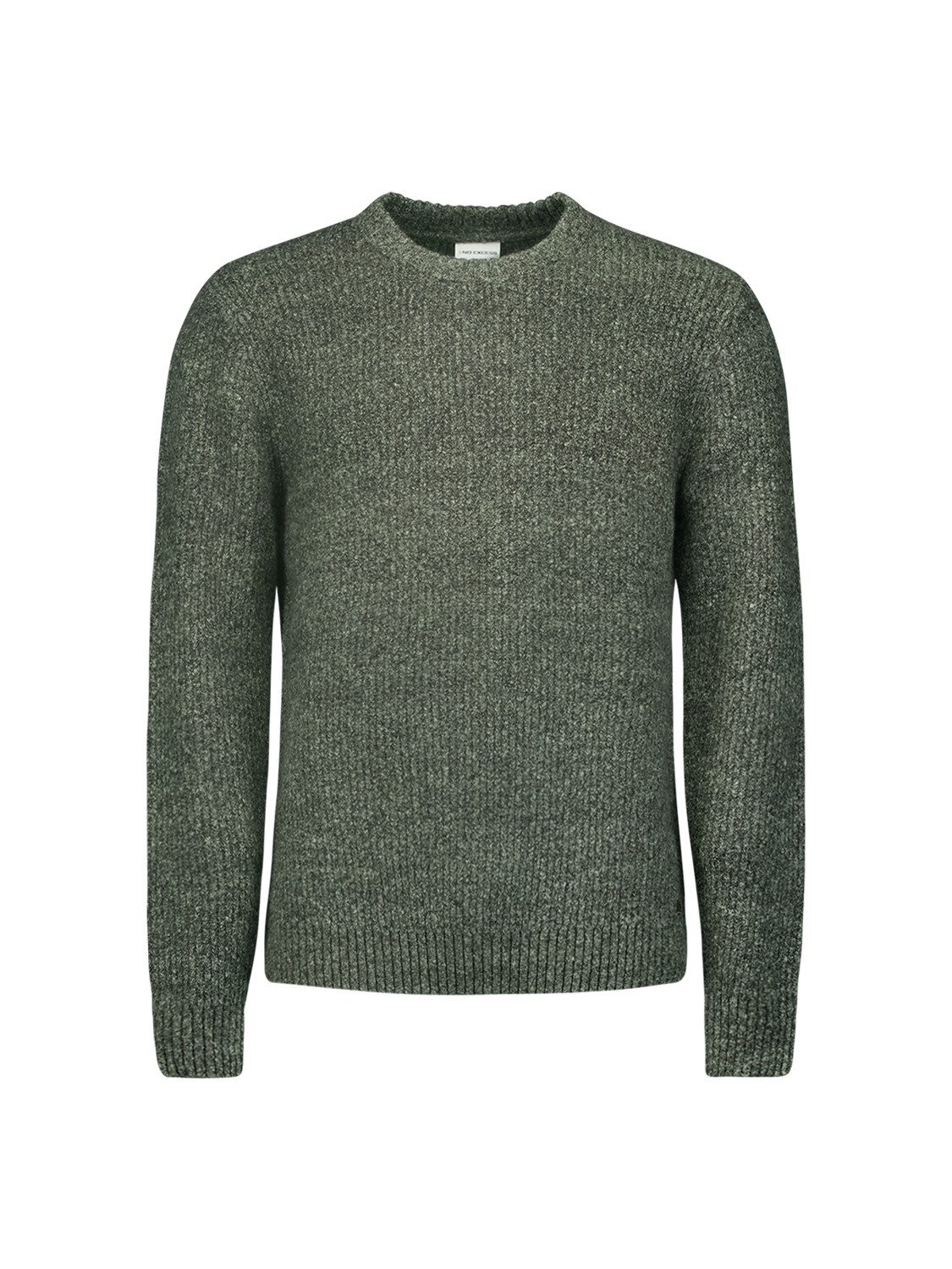 NO EXCESS Gebreide trui in gemêleerde look