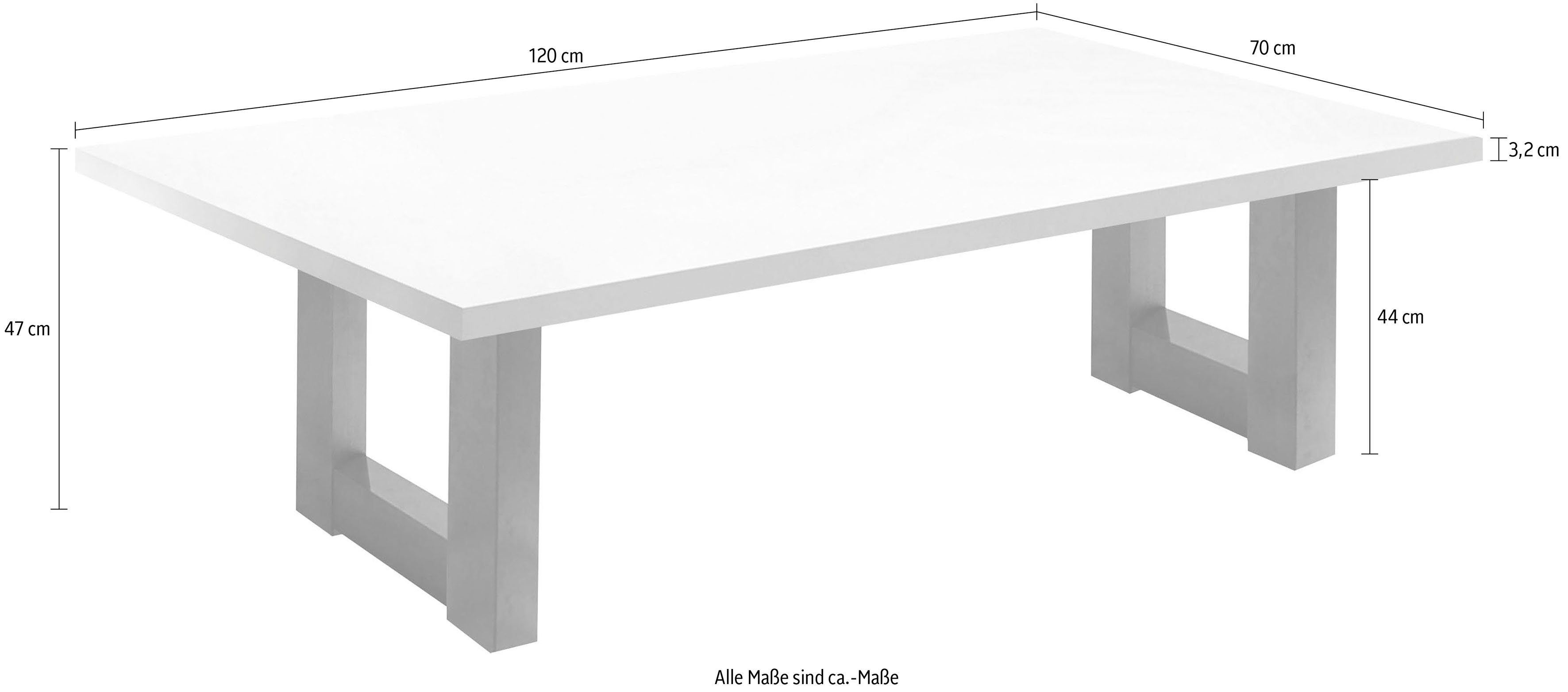 Mäusbacher Salontafel TOPSELLER! Tafel, U-frame