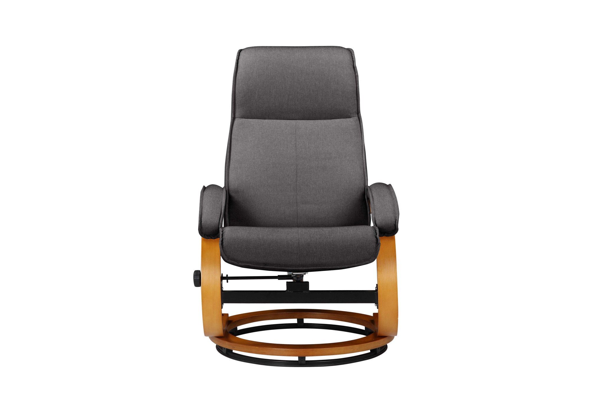 Home affaire Relaxfauteuil Paris TV-fauteuil, fauteuil met poef, woonkamer, handmatige slaapfunctie (set, 2 stuks)