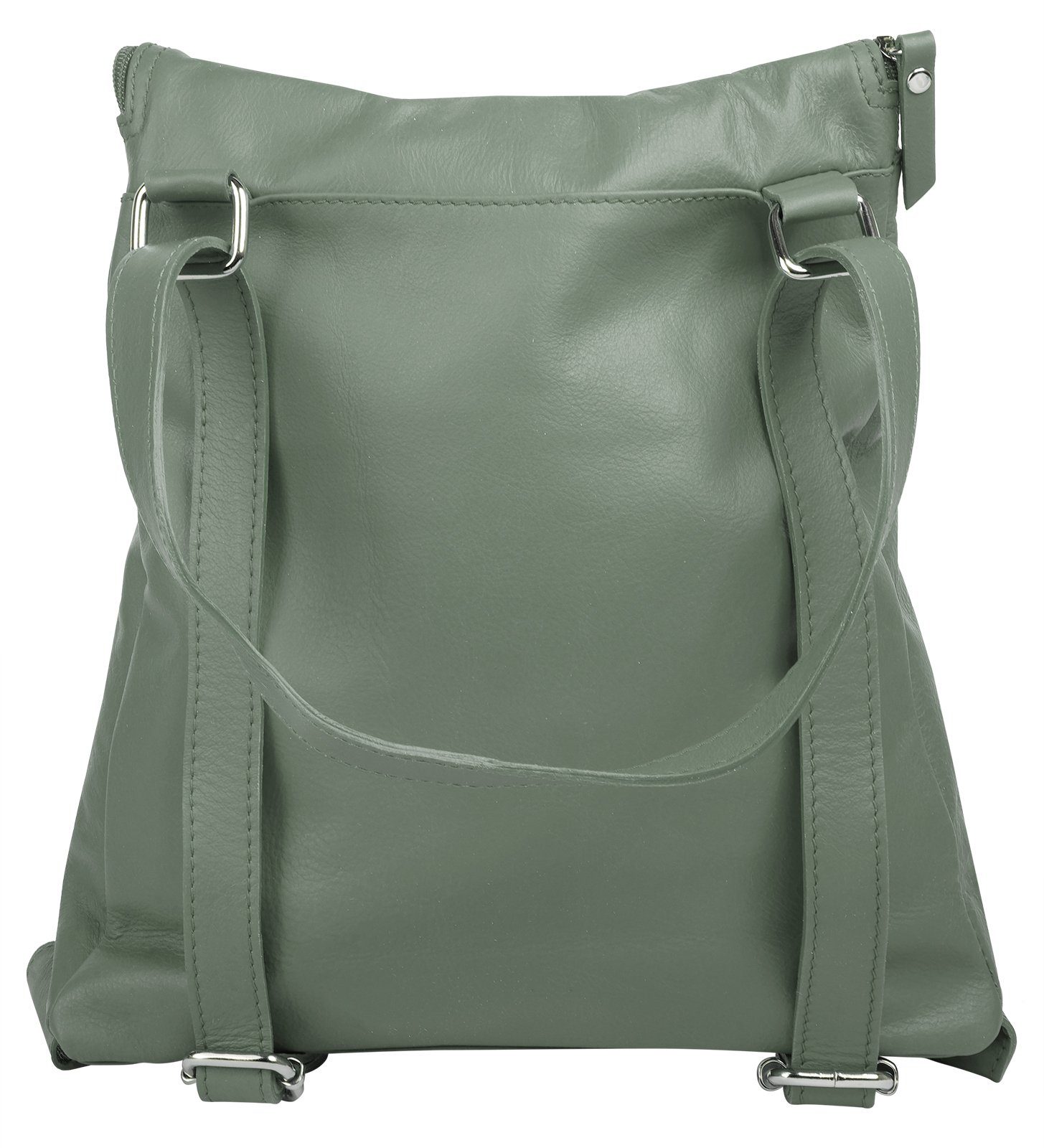 Forty Degrees Rugzak echt leer, made in italy